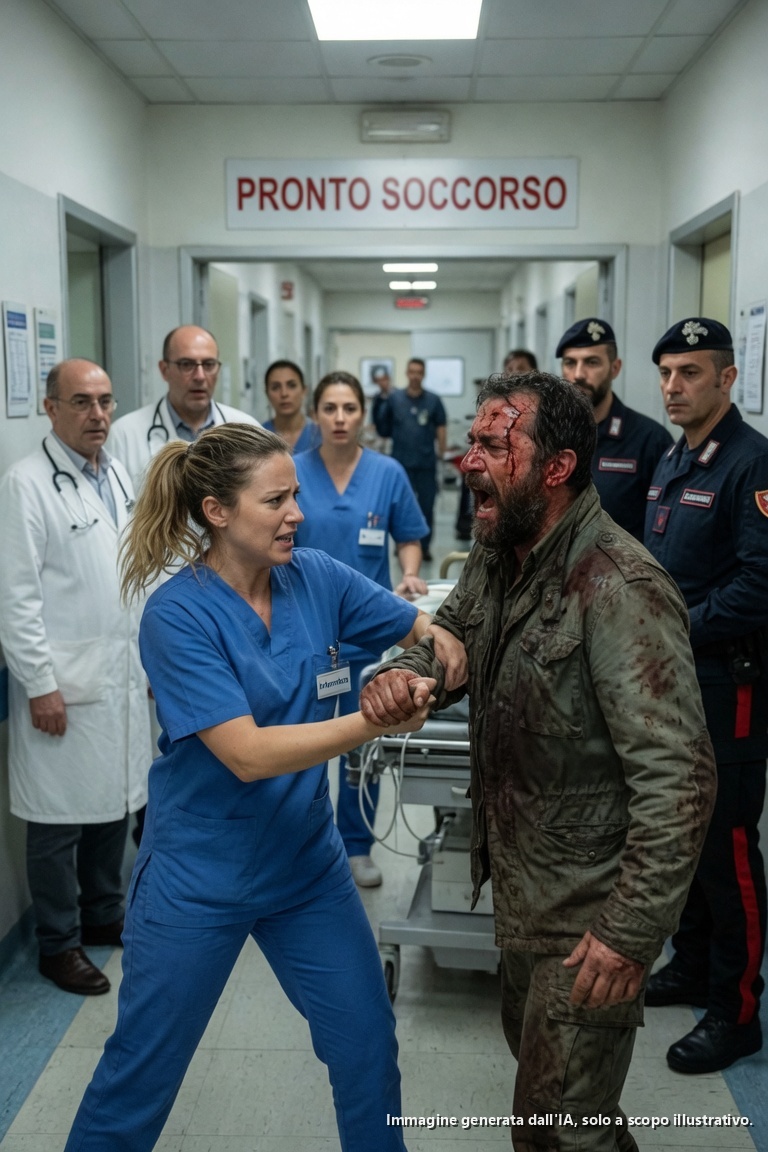 Il gigante di 2 metri e 10 si è scagliato contro il Pronto Soccorso — poi l’infermiera “novellina” lo ha messo al tappeto in un istante…
Un titano di 2 metri e 10, dal peso di 136 chili e coperto di sangue estraneo, ha sfondato le porte scorrevoli del Mercy General, trasformando in un istante un martedì sera in un massacro in attesa. Ha scaraventato tre guardie di sicurezza come fossero bambole di pezza, mandando i medici in fuga e i pazienti a urlare, mentre la polizia era ancora a 10 minuti di distanza.