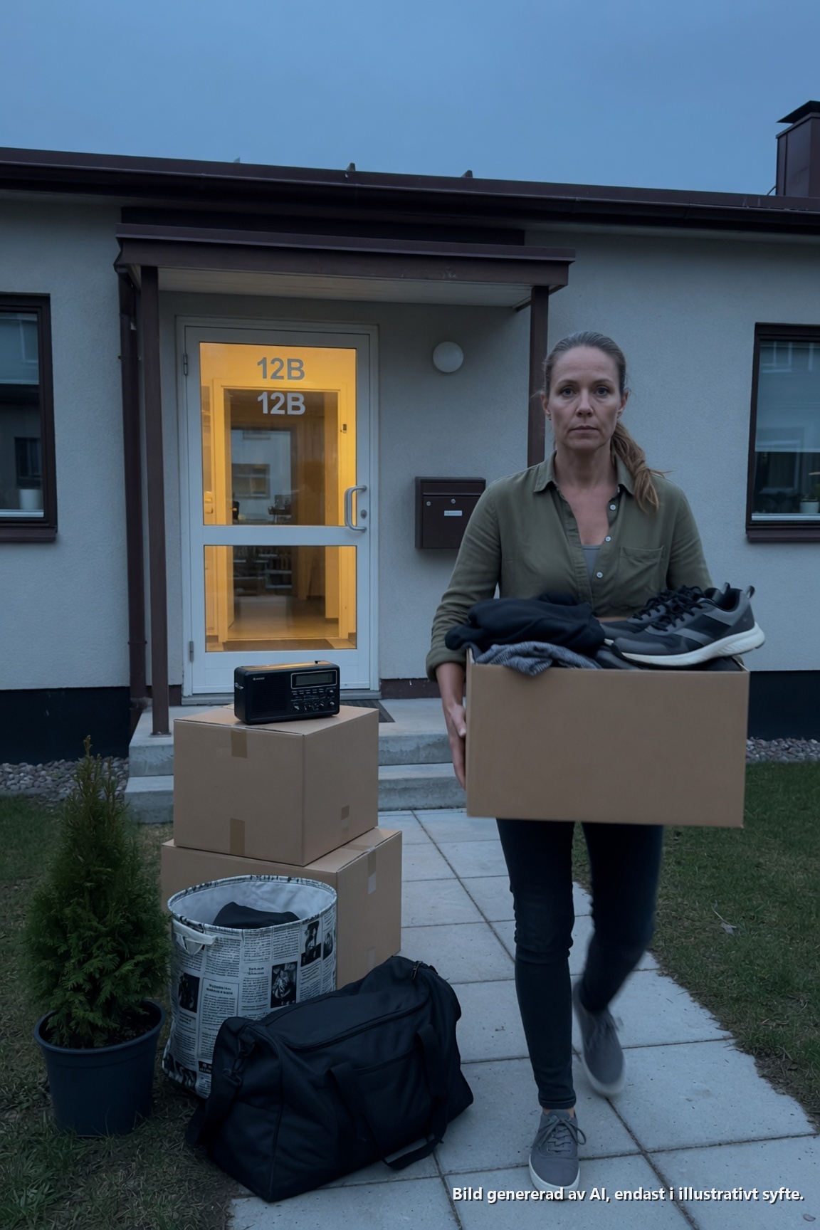 MIN POJKVÄN SMSADE: “JAG SOVER HOS LARA INATT. VÄNTA INTE UPPE.” JAG SVARADE: “TACK FÖR ATT DU SÄGER TILL.” SEDAN PACKADE JAG ALLT HAN ÄGDE OCH LÄMNADE DET PÅ HENNES DÖRRTRÖSKEL… KLOCKAN 3 PÅ NATTEN RINGDE MIN TELEFON