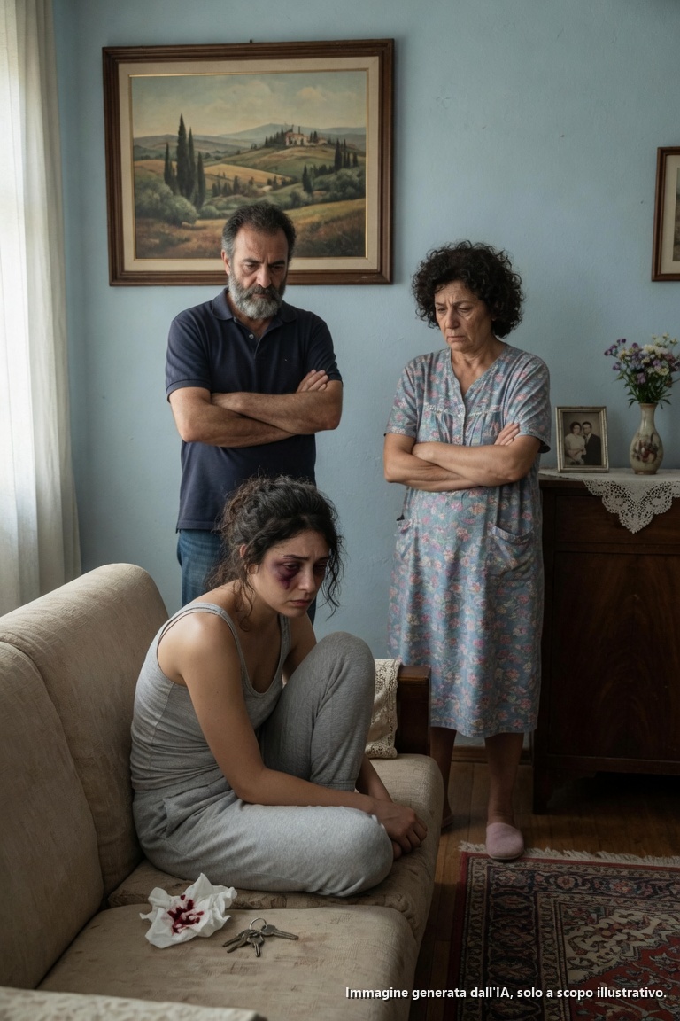 “Fai la tua smorfia e taci”, le ordinò dopo averla colpita; 4 ore dopo, il karma lo distrusse davanti a tutti i suoi capi, quando rivelò il segreto oscuro di sua madre.