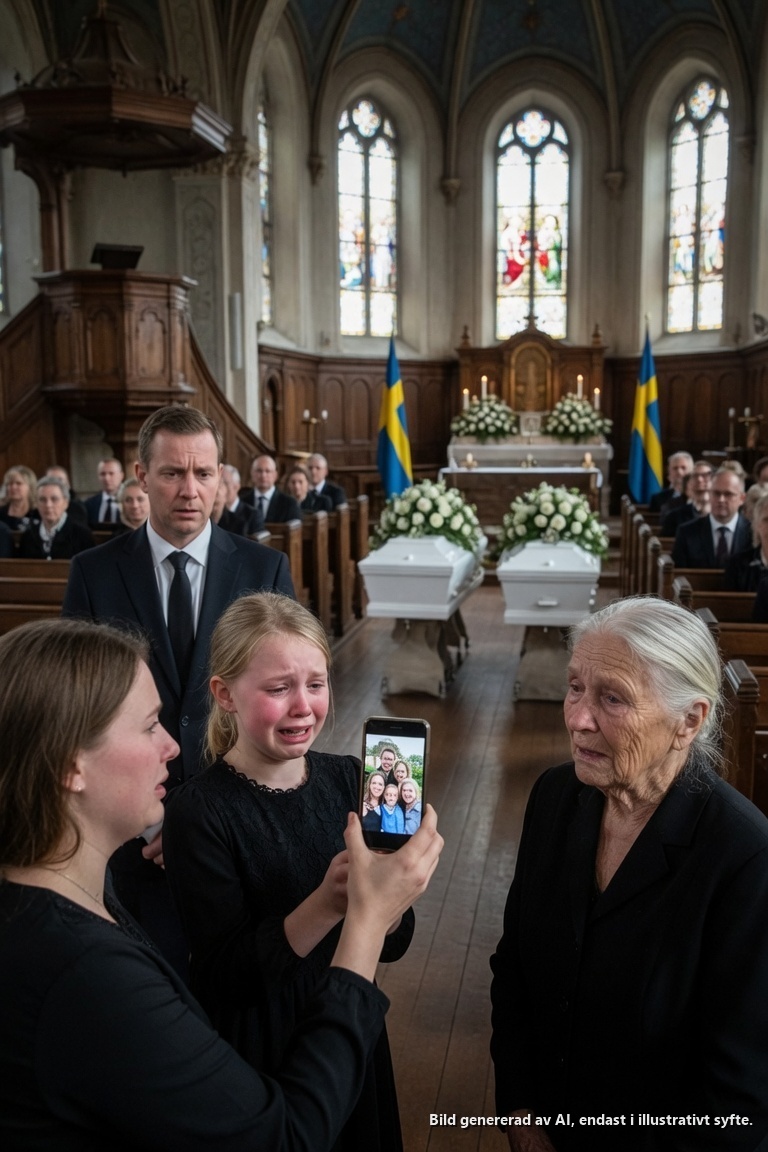 Vid mina tvillingbebisers begravning skyllde min svärmor på mig inför alla.