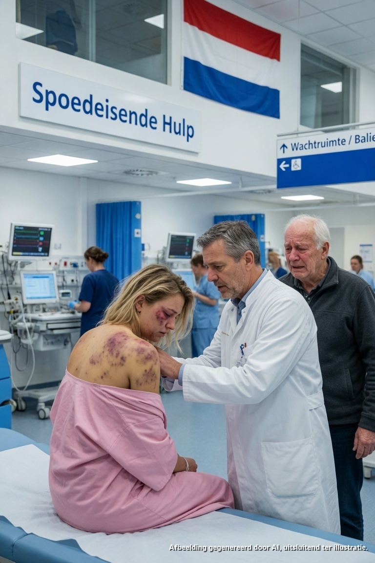 “Ik ben een gepensioneerd chirurg. Een voormalige collega belde me laat op de avond en zei dat mijn dochter naar de spoedeisende hulp was gebracht.