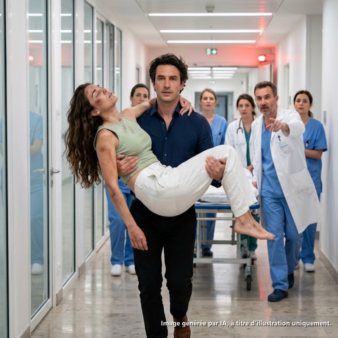 Il l’a emmenée à l’hôpital en disant qu’elle était tombée, mais la docteure a vu son cou et découvert l’enfer derrière le « mari parfait »…