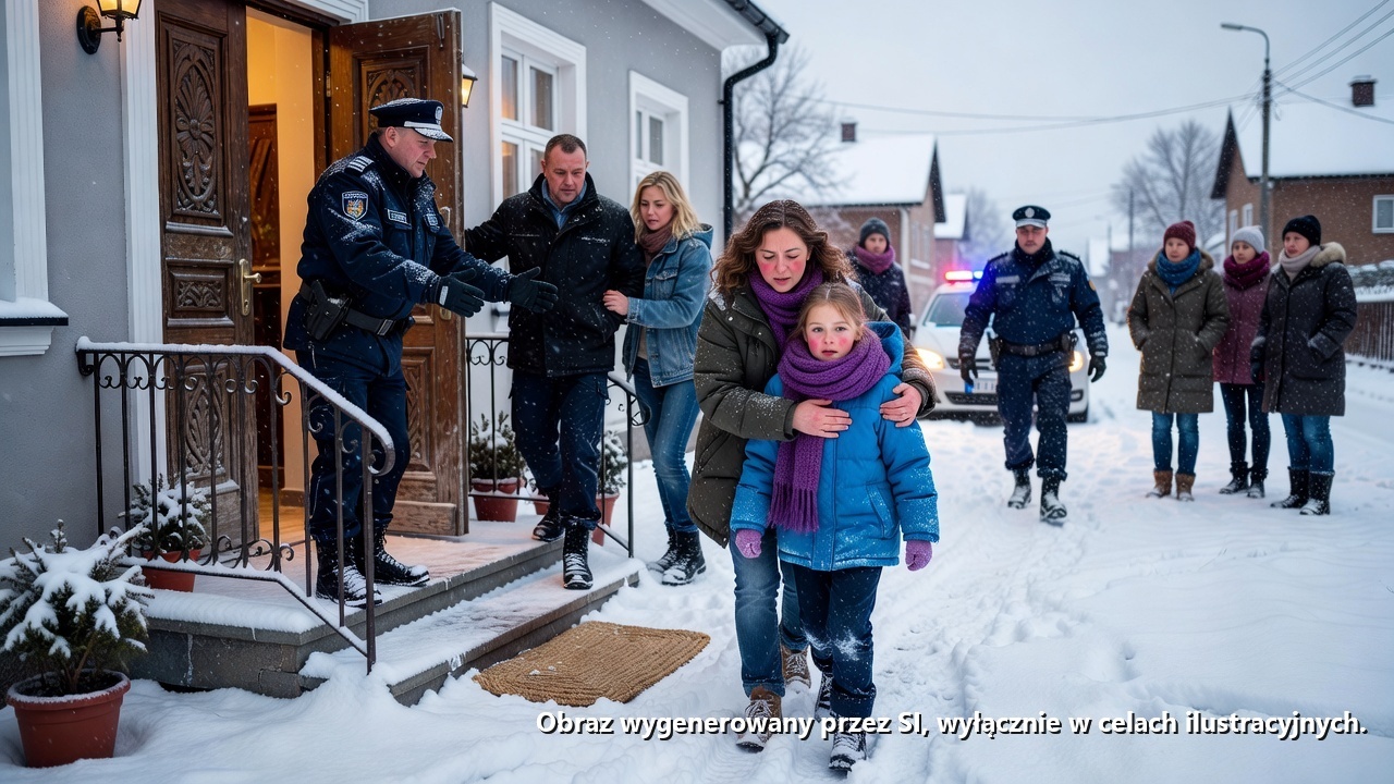 „Skończyliśmy z tobą i twoją córką, wynoście się” – powiedzieli moi rodzice, po czym wyrzucili mnie i moją małą córeczkę na zewnątrz w śnieżycę. Zapytałam: „Pada śnieg, dokąd mamy pójść?” Tata odpowiedział: „Nie obchodzi mnie to, tylko nie wracajcie” i zamknął drzwi. Później zadzwonił mój telefon, a tata krzyczał: „Coś ty zrobiła? Dlaczego policja stoi pod naszymi drzwiami?!”