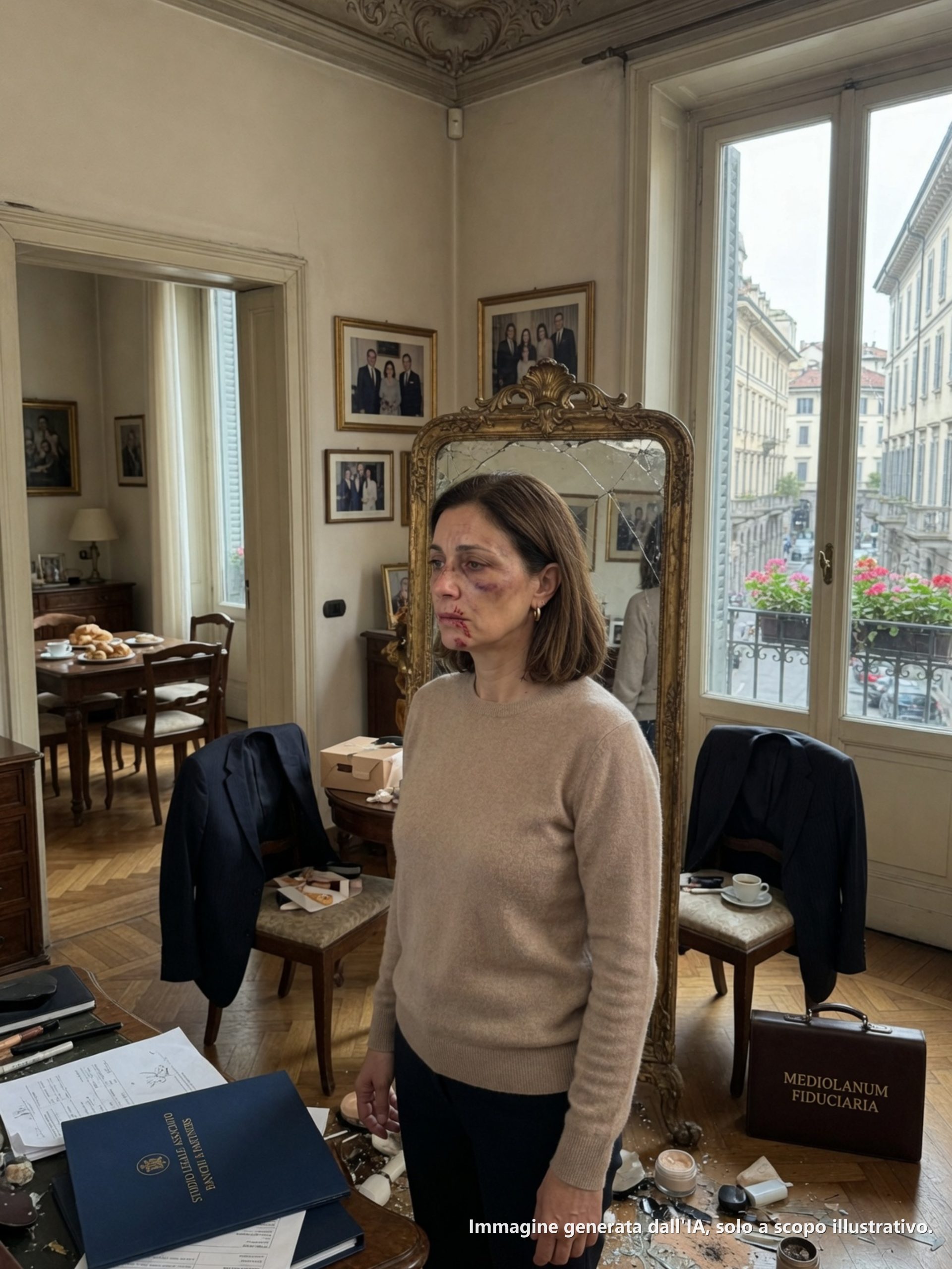 “””Fatti la faccia e stai zitta””, le ordinò dopo averla colpita; 4 ore dopo, il karma lo distrusse davanti a tutti i suoi capi, quando rivelò il segreto oscuro di sua madre.