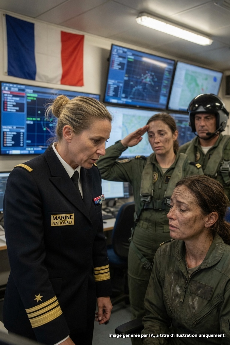 Elle travaillait en silence, cachant sa licence de pilote d’élite — jusqu’à ce que deux pilotes de F-35 saluent son indicatif légendaire… Pendant six ans, presque tout le monde à la base aéronavale d’Oceana a croisé Maria Santos sans vraiment la voir. Pour eux, elle n’était qu’une technicienne de maintenance de plus, en combinaison tachée d’huile, une femme discrète aux cheveux bruns tirés en queue-de-cheval réglementaire, avec l’habitude d’arriver avant l’aube. Elle se déplaçait dans le Hangar 7 comme une ombre, vérifiant les circuits hydrauliques, inspectant les capots moteurs, lisant les écrans de diagnostic, et disparaissant avant que quiconque ne pose trop de questions.