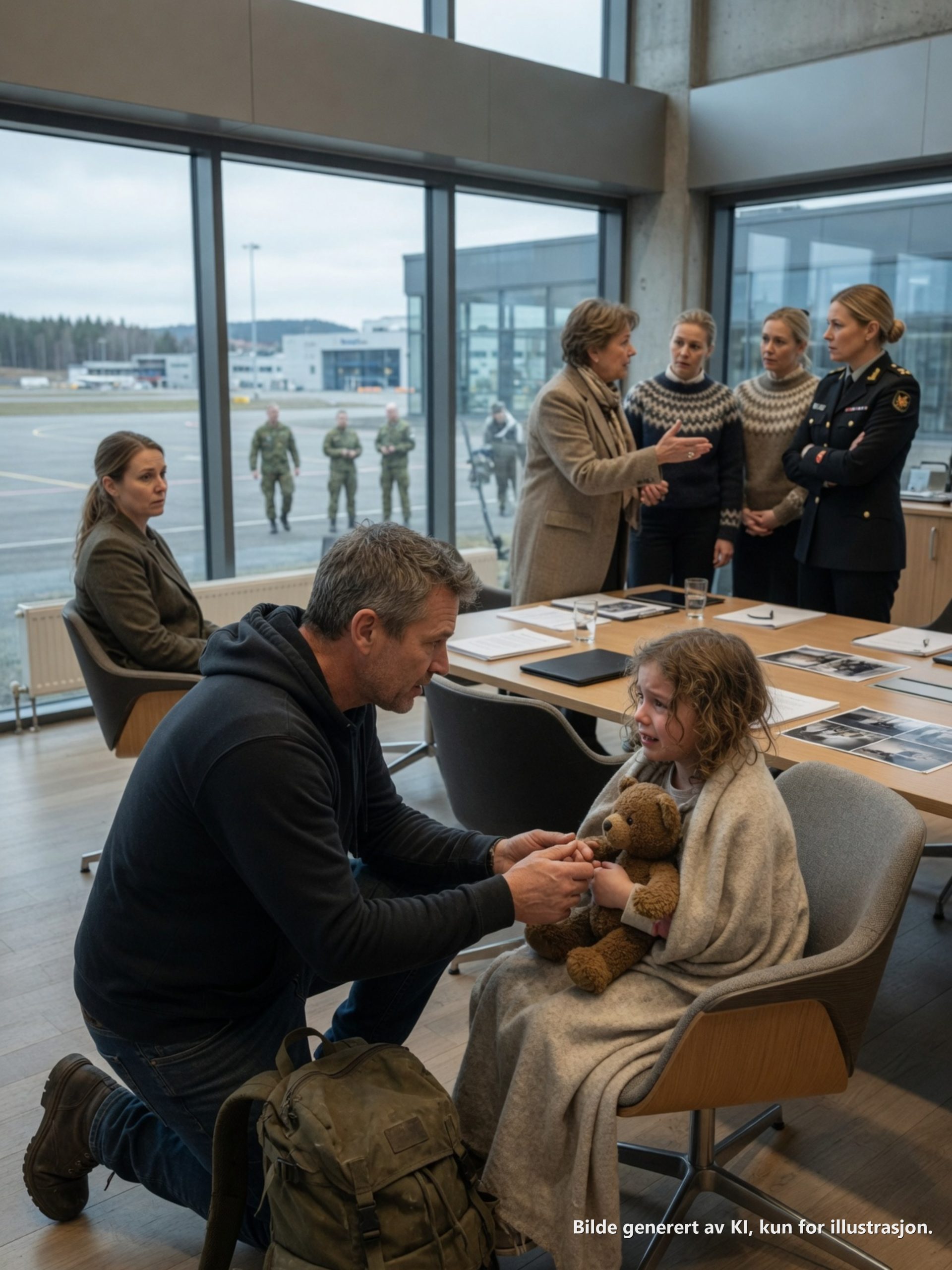 Ringeklokkens alarm gikk på 30 000 fots høyde. «Sir, nødsituasjon registrert.» Jeg åpnet overvåkingsappen. Svigermoren min dro datteren min over oppkjørselen etter håret