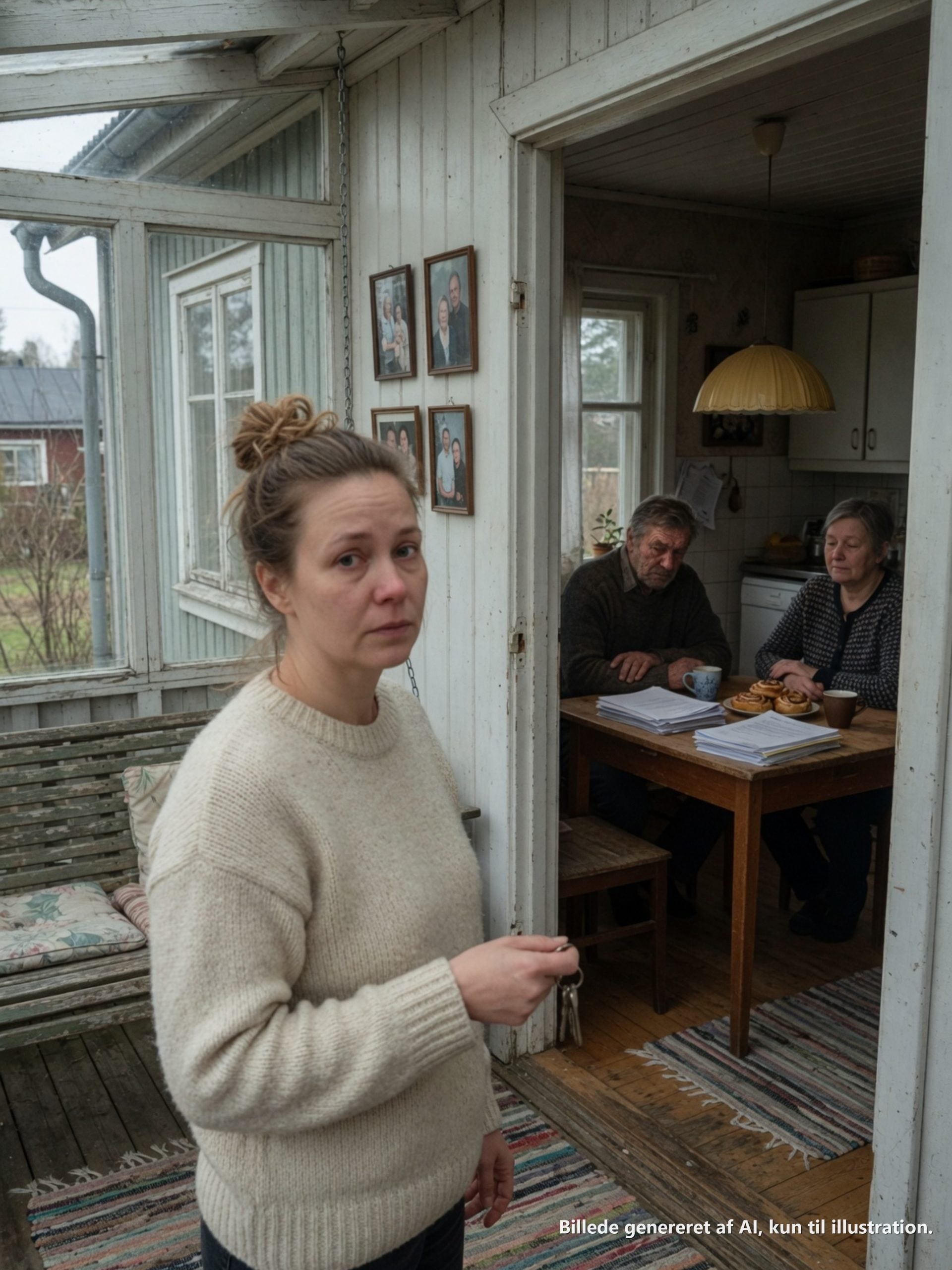 Anoppi tuli käymään talossa, jonka vanhempani ostivat minulle 20 vuoden kovan työn jälkeen. Kun mieheni alkoi varata huoneita perheelleen ja pyysi minulta avaimia, nousin hymyillen ylös ja sanoin jotain, mikä sai hänen äitinsä kalpenemaan.