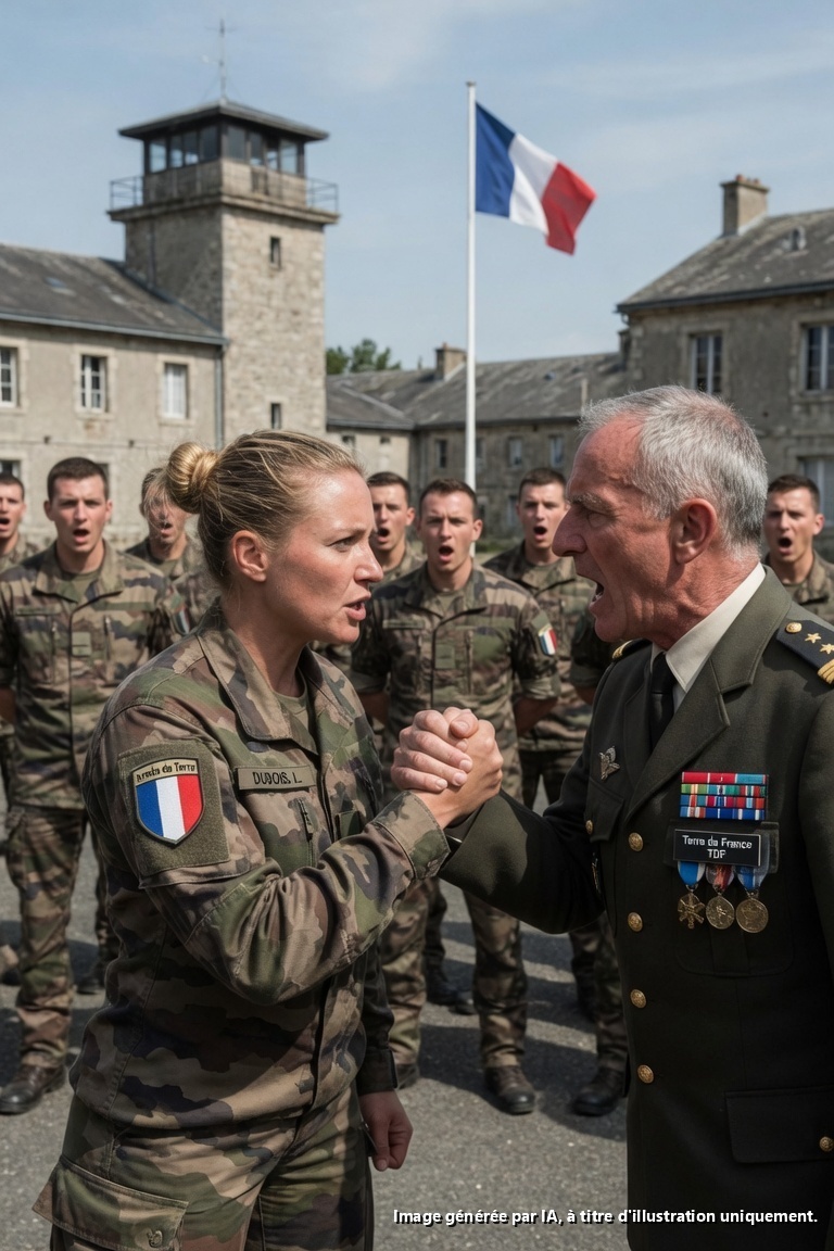 Le Colonel a levé la main vers moi devant 282 soldats — deux secondes plus tard, sa carrière était terminée.