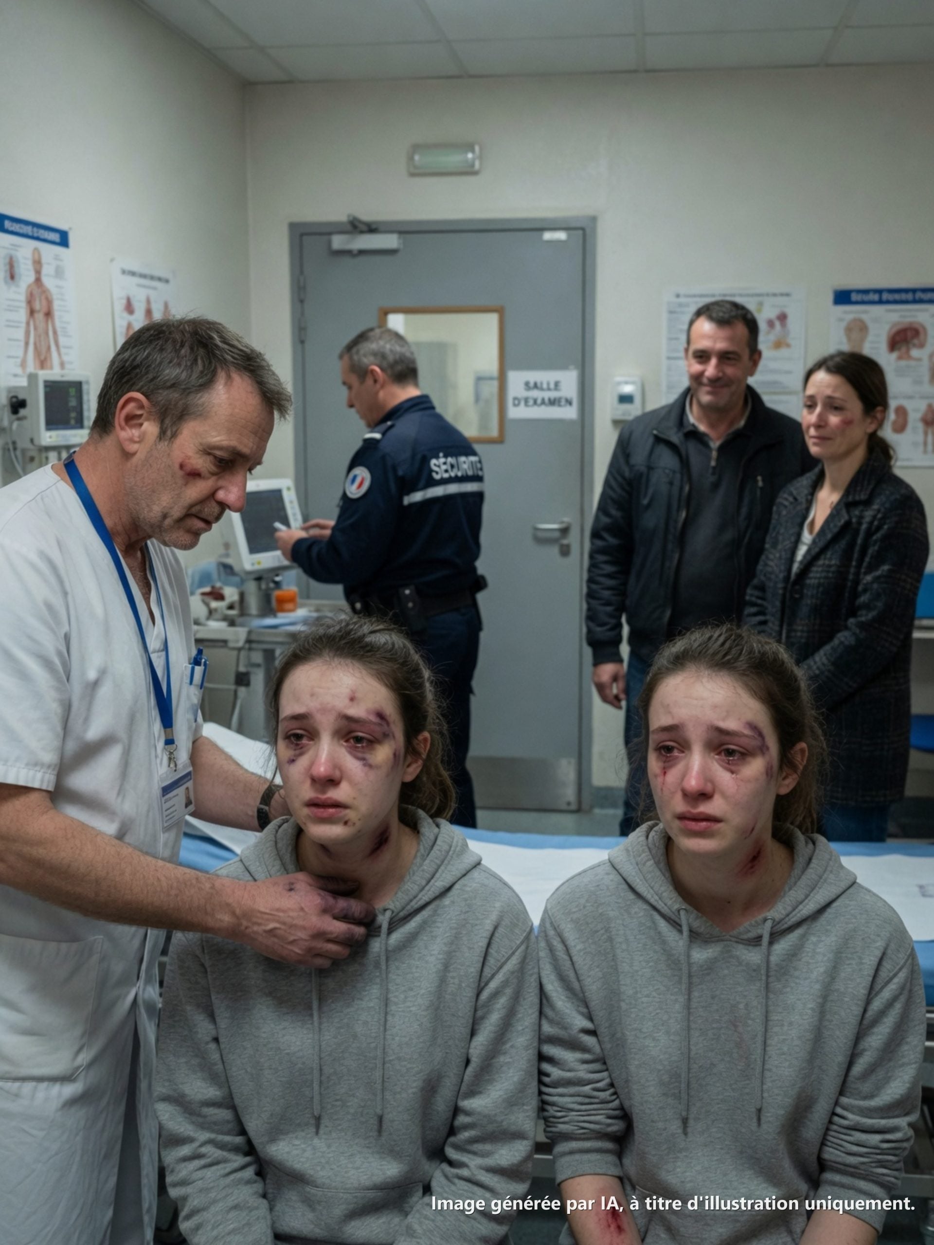 Mon beau-père nous faisait du mal, à ma sœur jumelle et à moi, tous les jours, car nous voir terrifiées lui procurait du plaisir. Un soir, après nous avoir frappées jusqu’à ce que nous perdions connaissance, il nous a traînées aux urgences pendant que ma mère disait calmement à tout le monde : « Elles sont tombées dans les escaliers. »