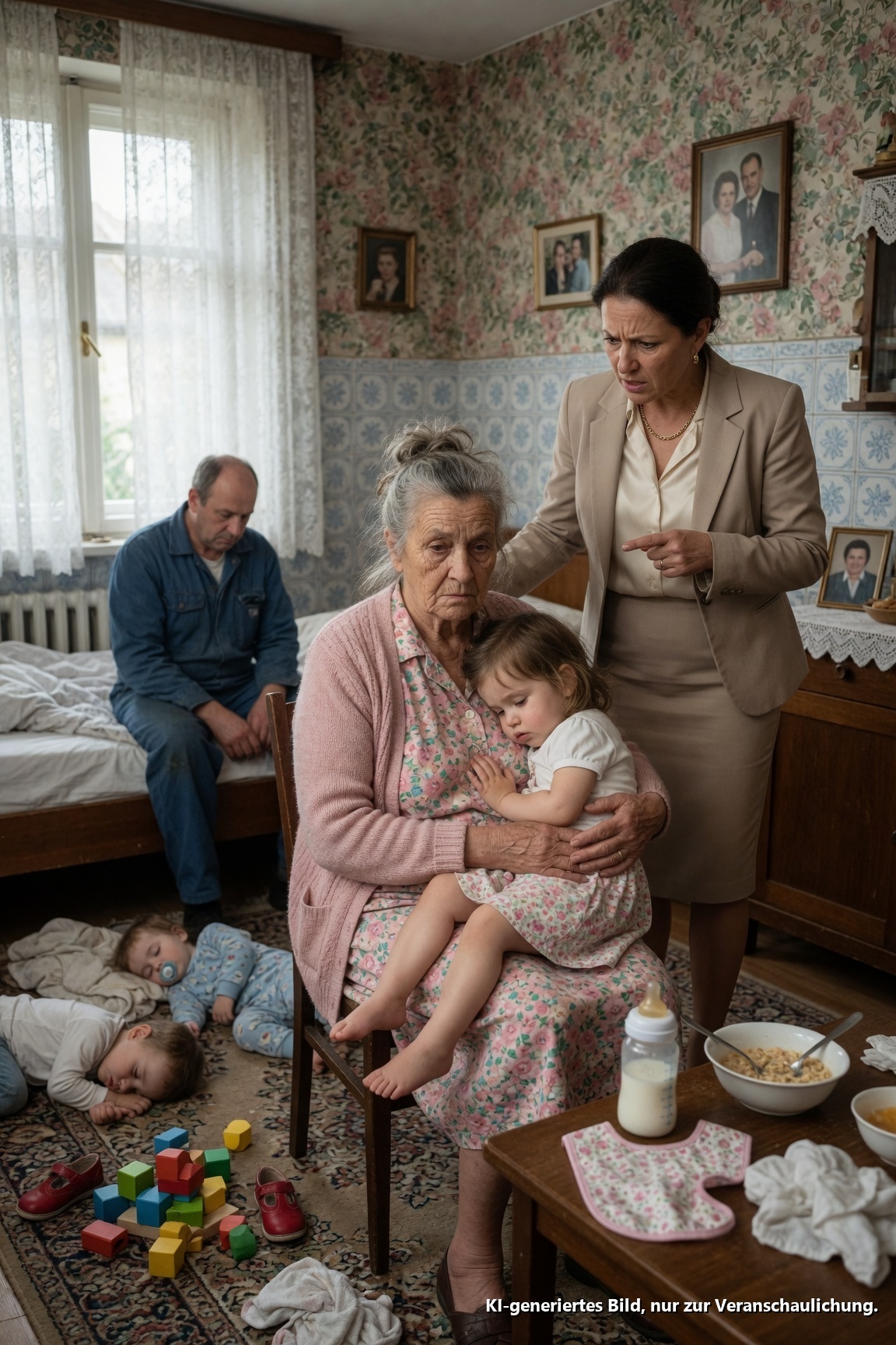 Du hast mich satt, du bist nur eine Mitesserin in diesem Haus! Was die Großmutter am nächsten Morgen tat, ließ ihre Familie erstarren.

TEIL 1
“Sie sind nicht die Besitzerin dieses Hauses, Doña Lety. Ehrlich, Sie sind nur eine Mitesserin, der wir den riesigen Gefallen tun, ein Dach über dem Kopf zu geben.”
Das waren die Worte, die Valeria ihrer Schwiegermutter mitten im Wohnzimmer entgegenschleuderte.
Alles vor den drei verängstigten Enkelkindern.
Währenddessen stand Diego, der Sohn von Doña Lety, einfach an der Eingangstür.
Er starrte auf den Porzellanboden, als hätte er plötzlich vergessen, dass diese Frau diejenige war, die ihm das Leben geschenkt hatte.

Doña Lety, 71 Jahre alt, war keine Frau, die sich unterkriegen ließ.