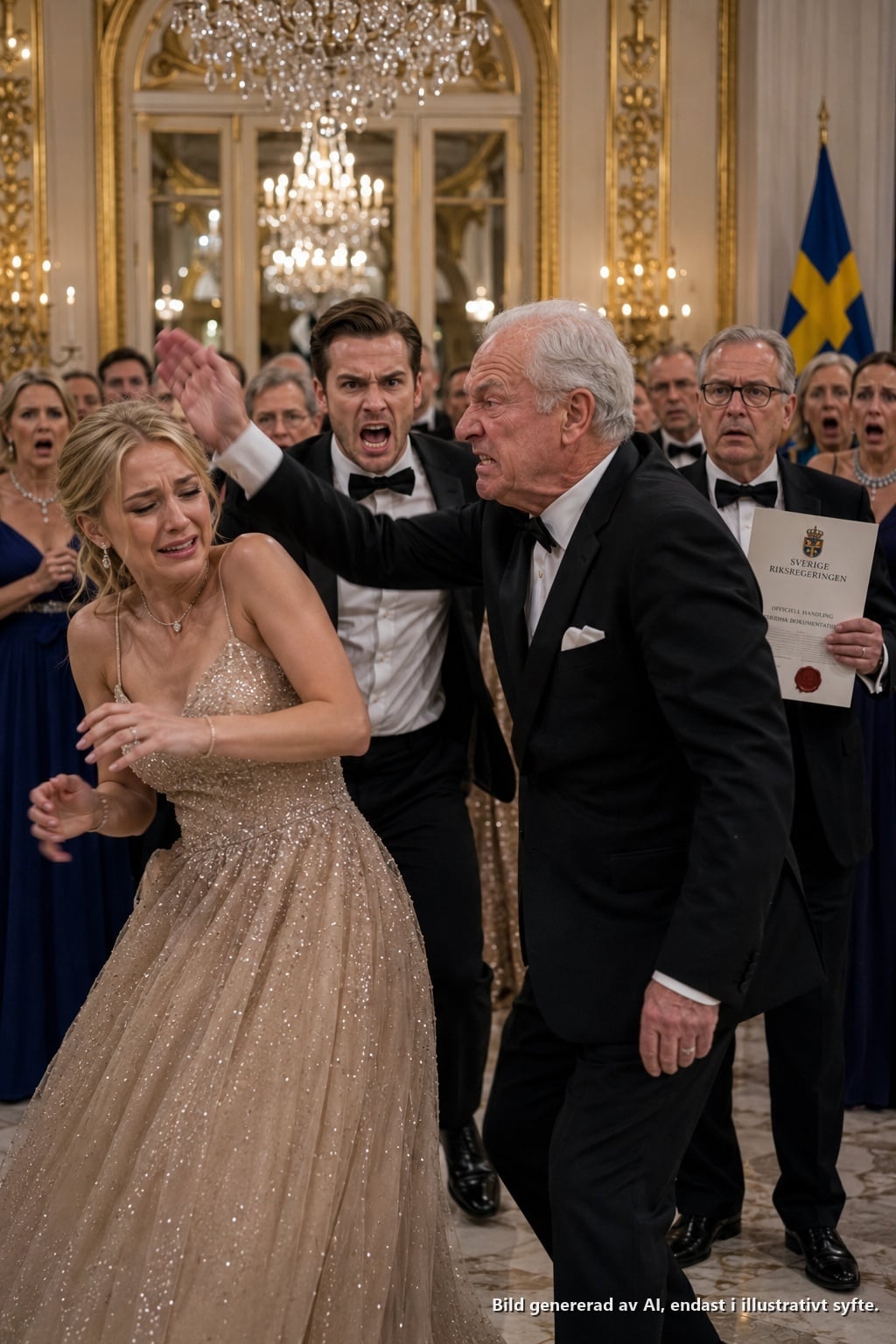 Min bror gav mig en örfil på pappas svartslips-födelsedagsgala och skrek: “Du hör inte hemma här”