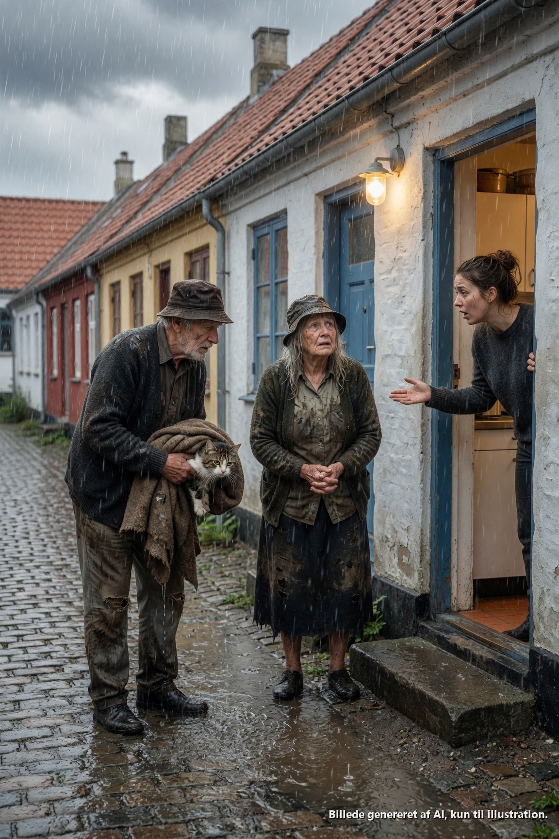 Millonærer lod som om de var vagabonder for at teste deres 3 børn. Den mørke hemmelighed, de fandt i det sidste hus, knuste dem for livet.