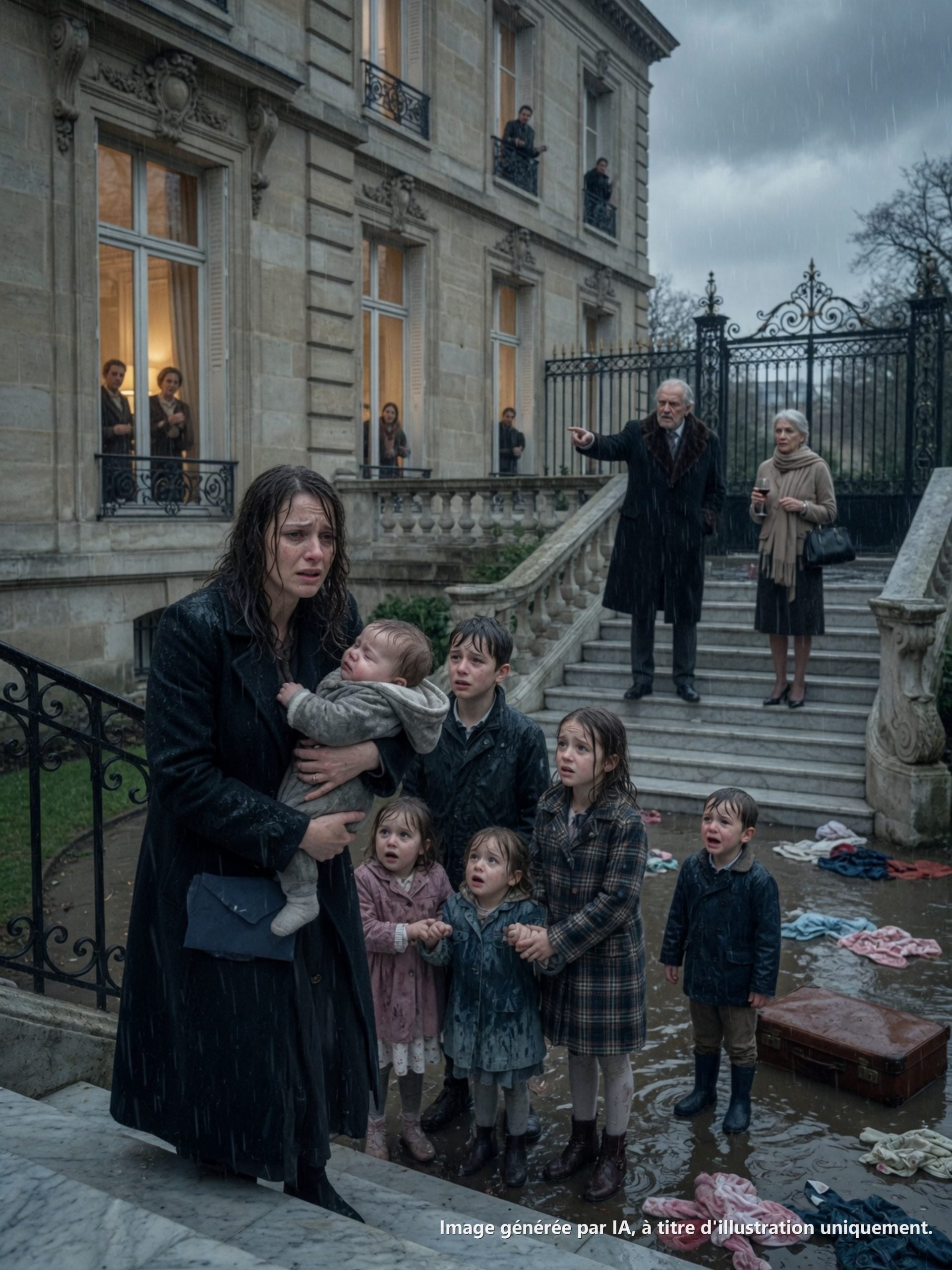 Son beau-père a jeté une veuve et ses 6 enfants sous la pluie, mais une enveloppe cachée a révélé à qui appartenait vraiment la maison et fait tomber tout l’empire familial….