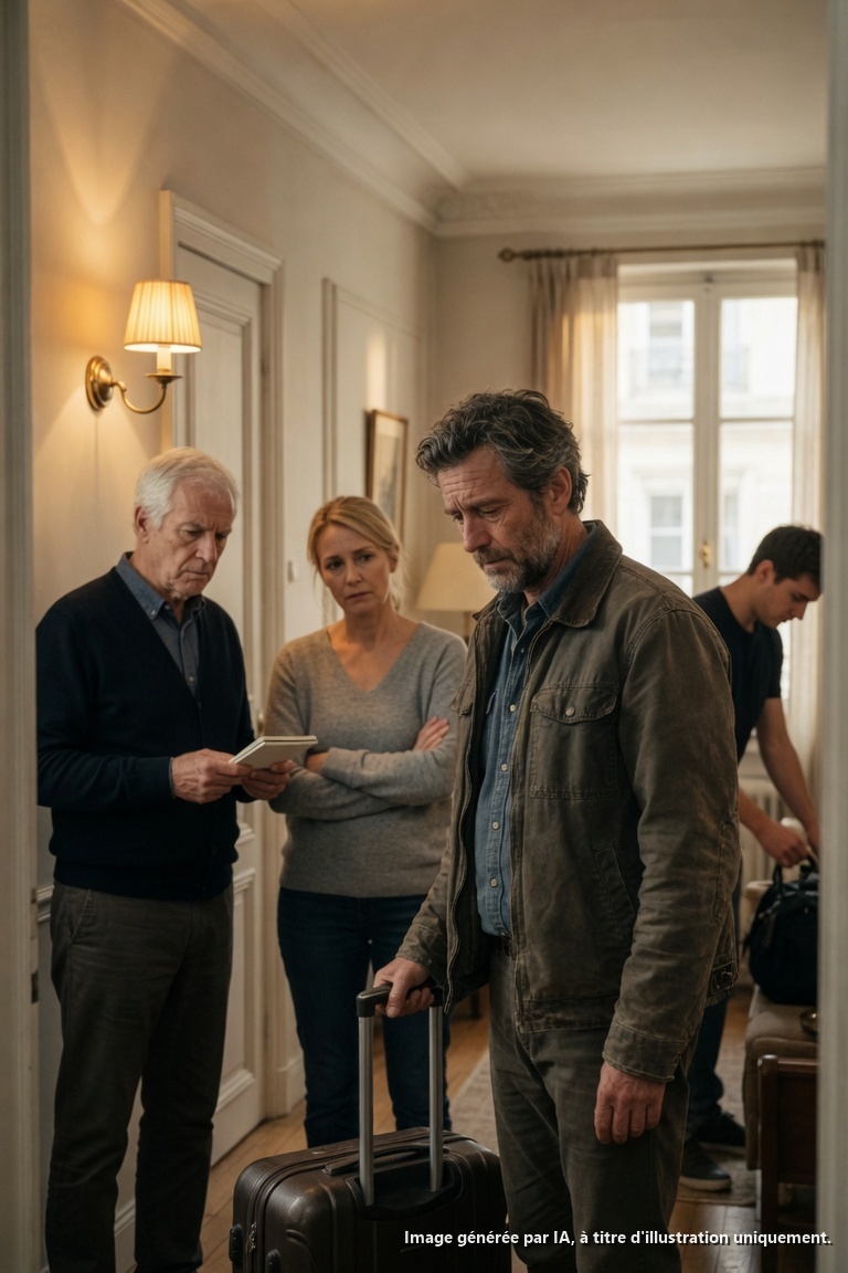 Lorsque je me suis remarié à cinquante-cinq ans, je n’ai pas dit à ma nouvelle épouse ni à ses deux fils que l’immeuble où nous vivions m’appartenait en réalité. Je leur ai dit que j’étais simplement le gérant de l’immeuble. Cette décision m’a sauvé — car le lendemain matin du mariage, elle a jeté mes bagages dans le couloir et a tenté de m’effacer.