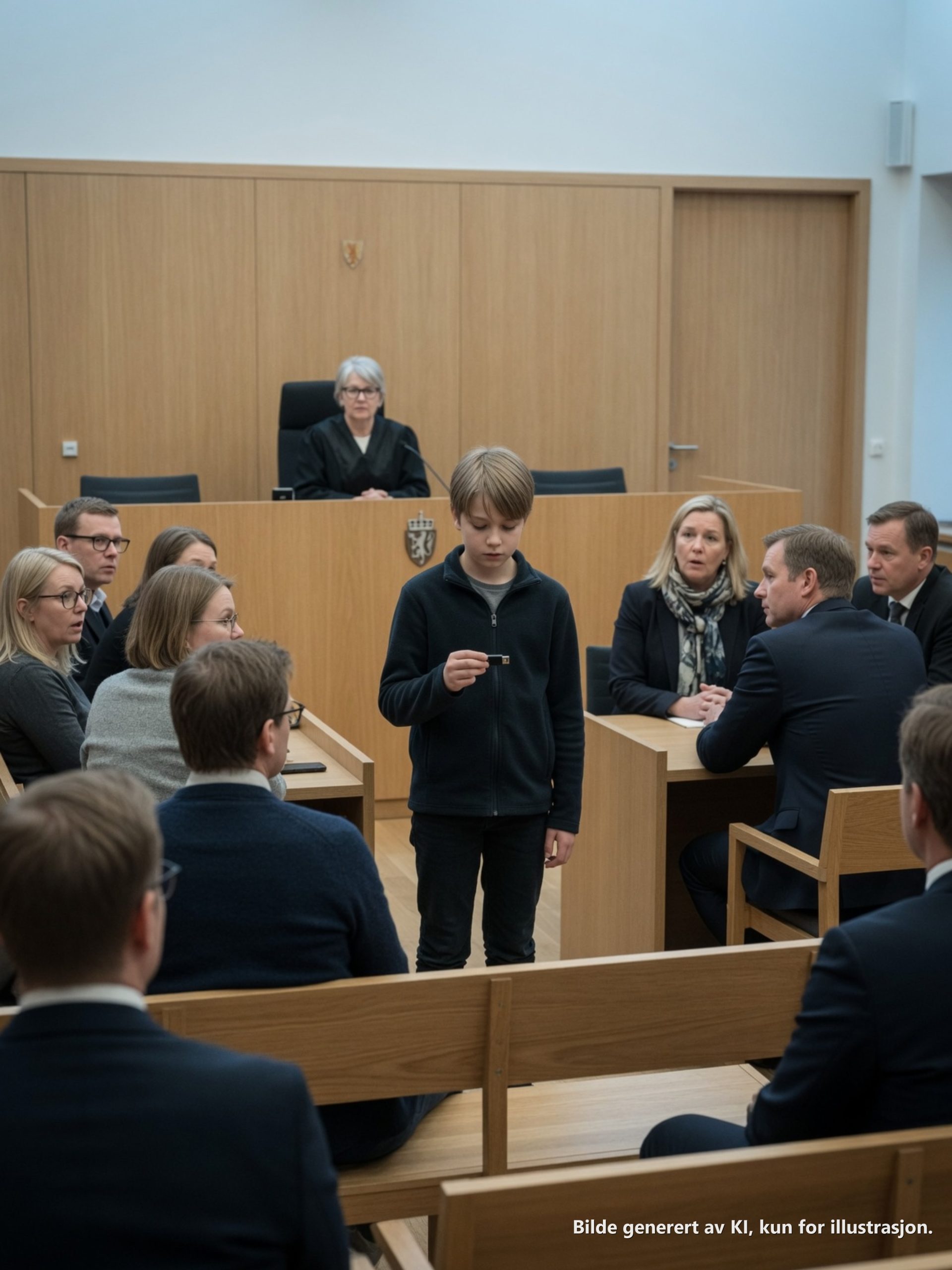 Under rettssaken om mormors testamente anklaget broren min meg for manipulasjon. Så tok min 11 år gamle sønn frem en minnepenn og sa: “Mormor ba meg gi dere denne hvis de løy.” Hele rettssalen ble dørgende stille.
