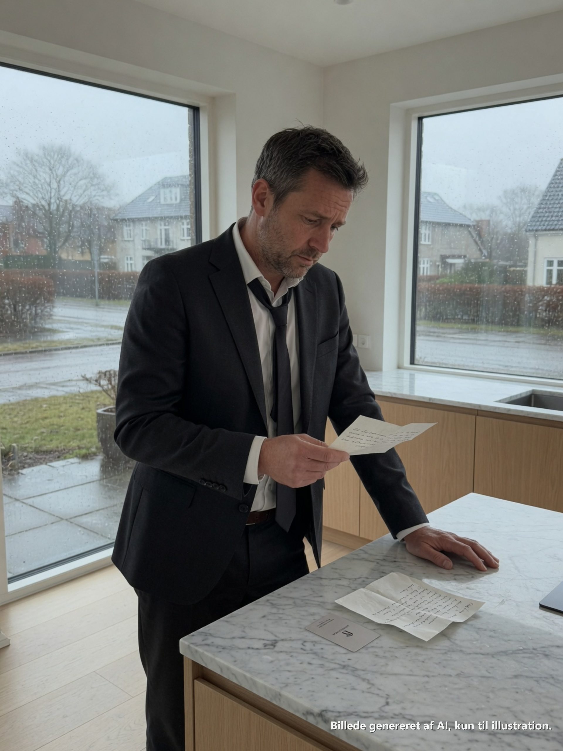 Bennett kom hjem klokken 05:42 om morgenen med en anden kvindes parfume på kraven og et hotelnøglekort stadig stukket ned i jakkelommen.