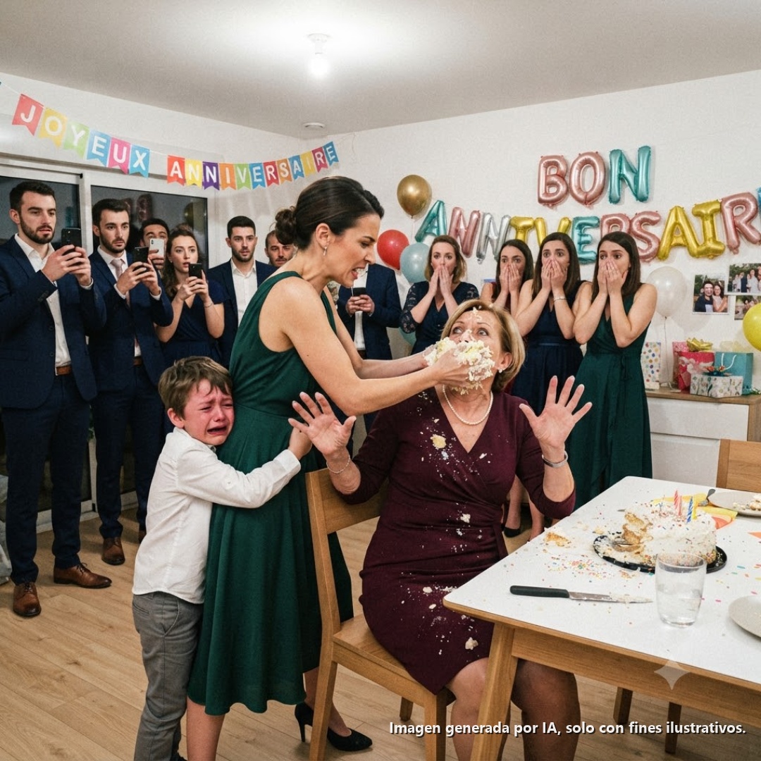 Ma belle-mère a humilié mon fils avec un cadeau cruel pour son anniversaire… et mon mari a choisi de rester silencieux devant tout le monde…