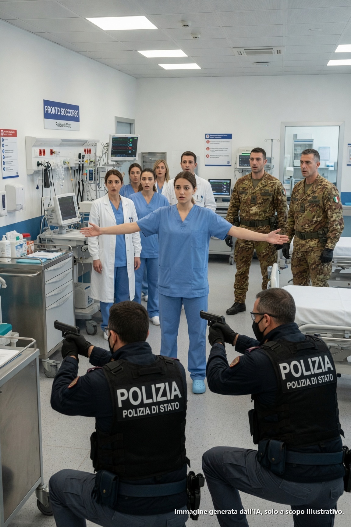 I Marines non sapevano che l’infermiera novellina fosse un Navy SEAL — finché uomini armati non fecero irruzione nell’ospedale militare…