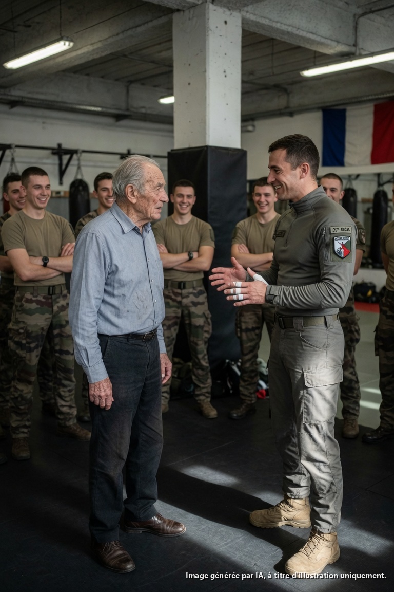 J’ai regardé les mains d’un homme de 81 ans trembler pendant 40 minutes. Puis il a laissé un champion invaincu en 14 combats le pousser cinq fois sans bouger d’un pouce. Le champion n’a pas perdu à cause d’un coup de poing. Il a perdu à cause des pieds du vieil homme.