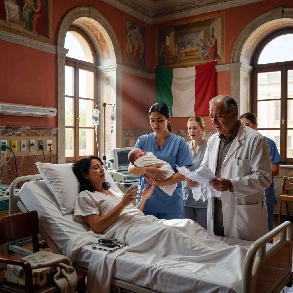 🍼 Sono arrivata da sola in ospedale per partorire il bambino dell’uomo che mi aveva abbandonata. Quando il dottore ha visto mio figlio, ha iniziato a piangere come se avesse visto un fantasma. 😳 Nessuno è venuto con me. Nessuno mi ha tenuto la mano. E quando ho detto il nome del padre, il medico più serio dell’ospedale è crollato completamente davanti a tutti.