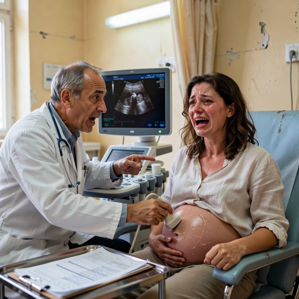 Tokom mog poslednjeg prenatalnog pregleda, doktor je počeo da drhti dok je gledao ultrazvuk. “Odmah napustite ovu bolnicu i podnesite zahtev za razvod.”