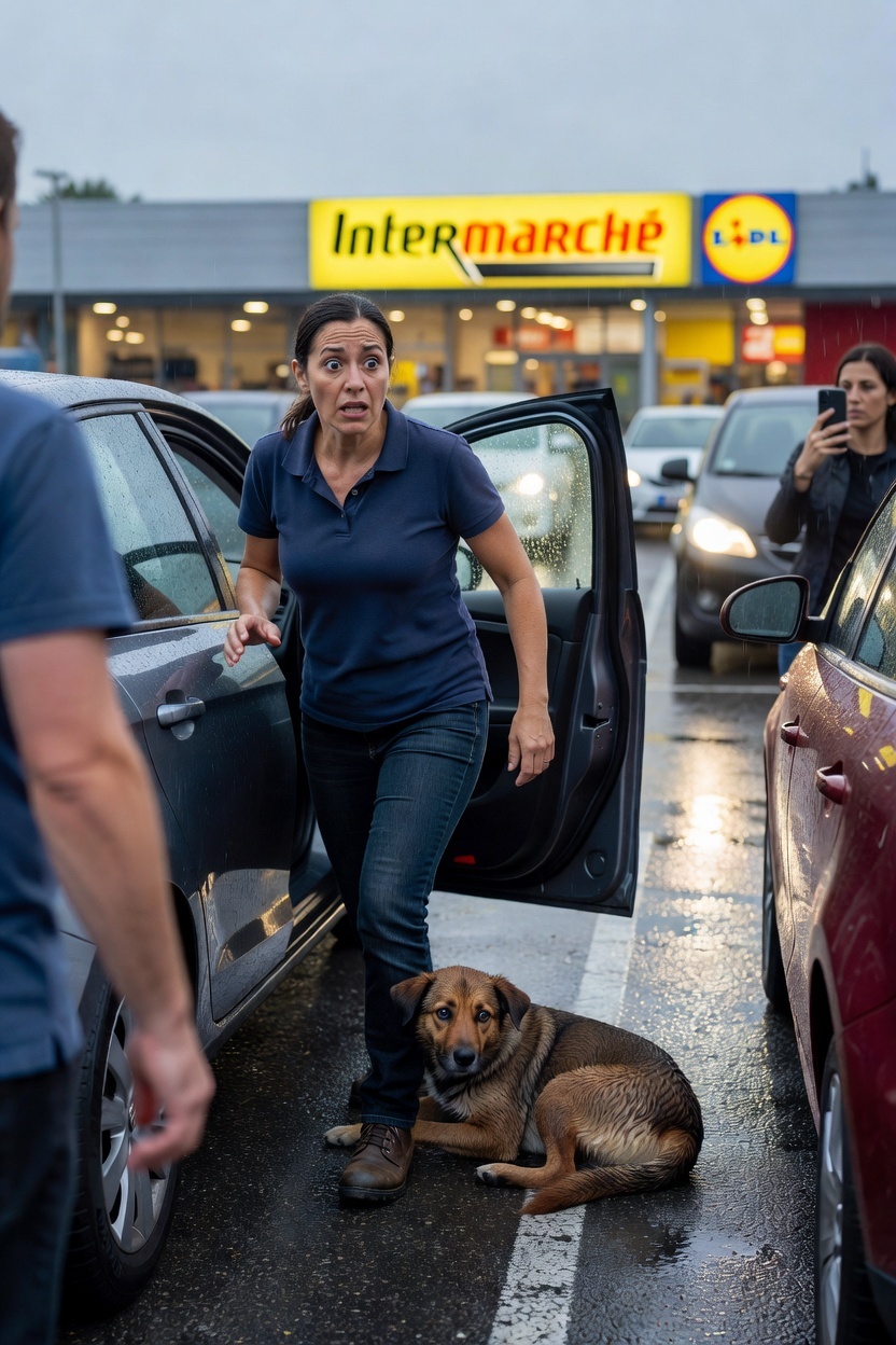 Le chien errant du parking qui s’est couché sous ma voiture et a sauvé toute ma vie