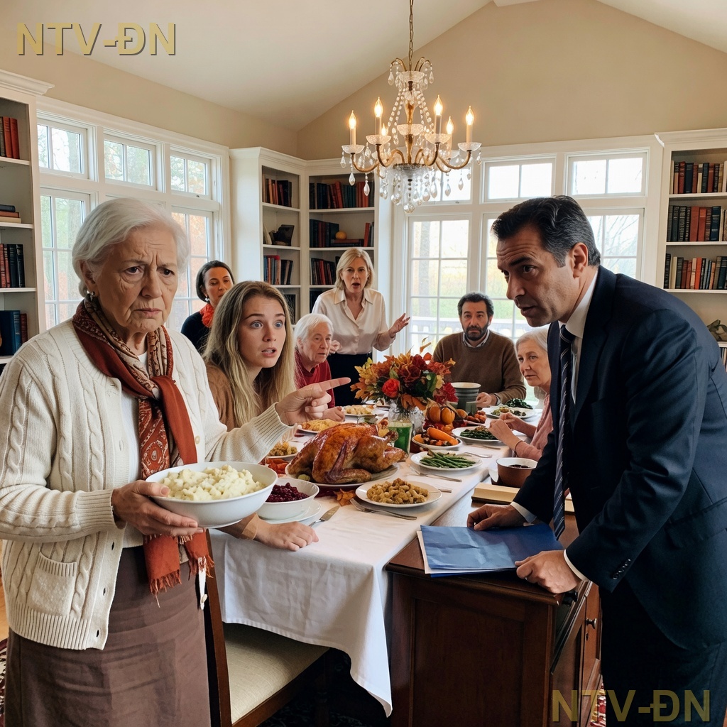 Hanno messo la loro madre vedova accanto alla cucina per il Ringraziamento, poi sono andati nel panico quando il segreto da un milione di dollari del defunto marito ha trasformato il loro tranquillo affare immobiliare in una prova.