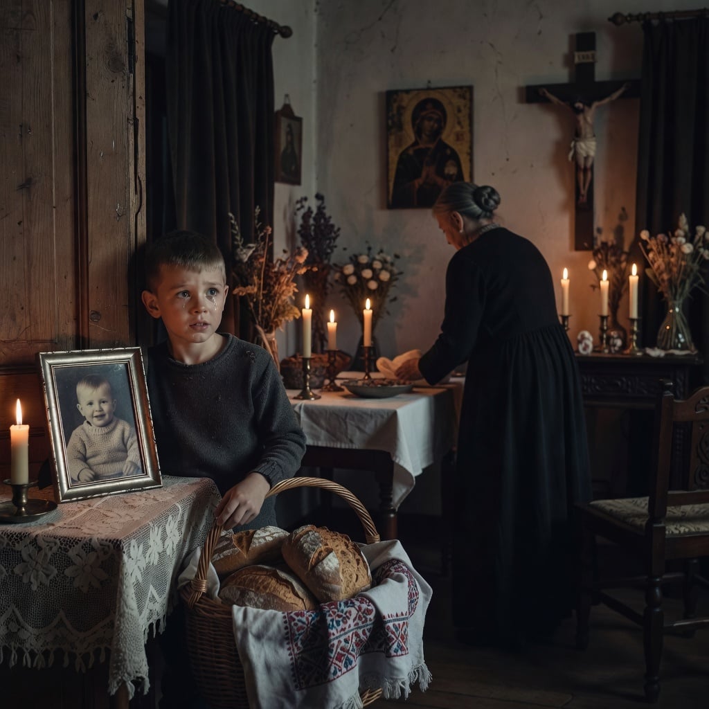 KAŻDEGO DNIA STARA KOBIETA KUPOWAŁA DWA BUŁKI DLA SYNA, KTÓRY NIE ŻYŁ OD 20 LAT… ALE GDY CHŁOPIEC Z PIEKARNI POSZEDŁ ZA NIĄ DO DOMU, ZNALAZŁ ZDJĘCIE SIEBIE ZROBIONE ZANIM JESZCZE SIĘ URODZIŁ