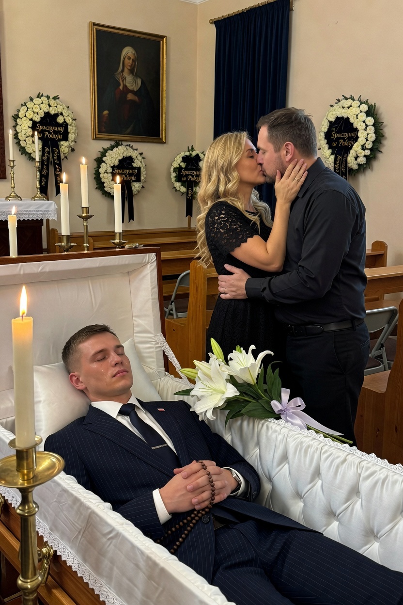 Obudził się sparaliżowany we własnej trumnie i usłyszał, jak jego żona świętuje jego kremację… ale na kilka minut przed ogniem.