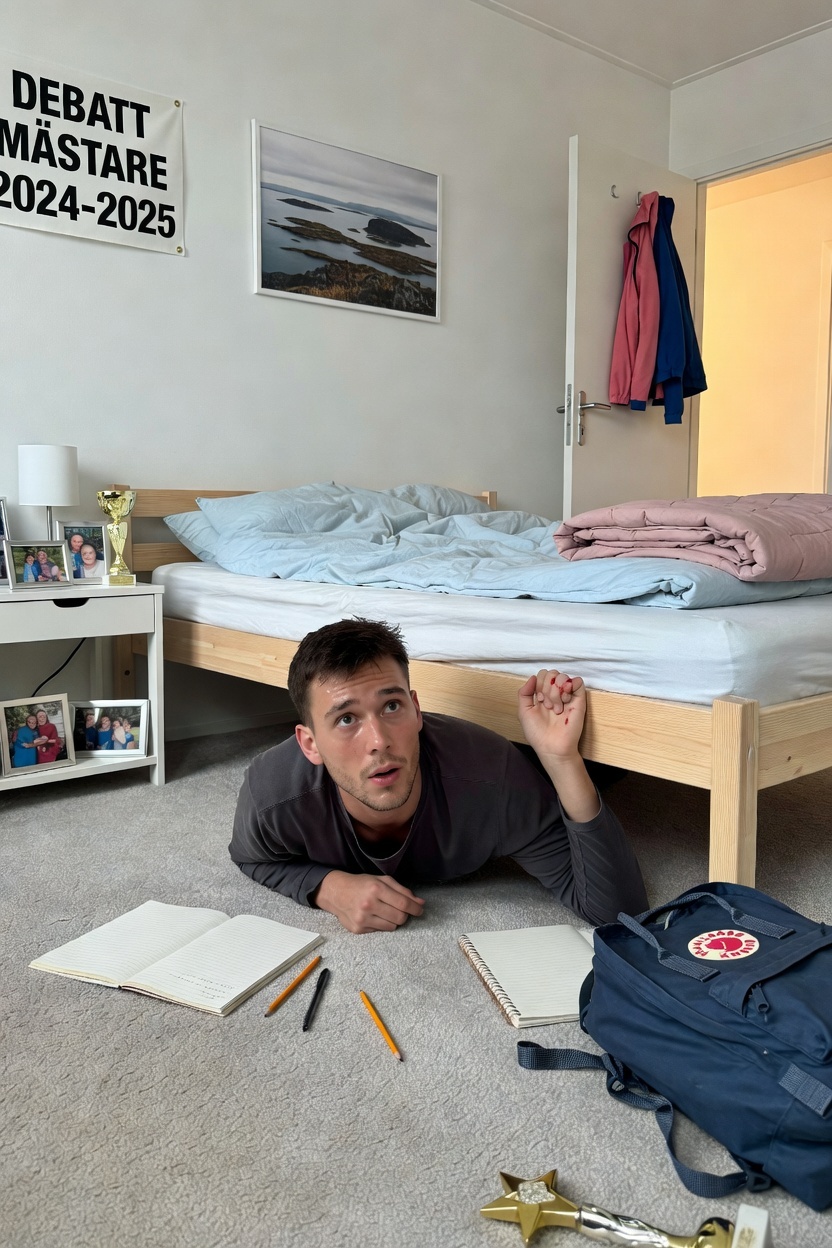 Innan han gick till jobbet sa min granne: “Skippar din dotter skolan igen?” “Nej, hon går varje dag.”