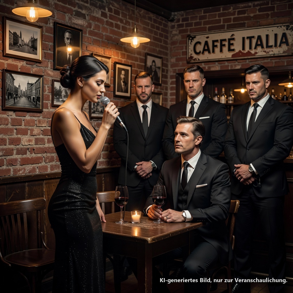 Sie sang ein altes italienisches Lied – Der Mafiaboss konnte nicht glauben, was er hörte….
