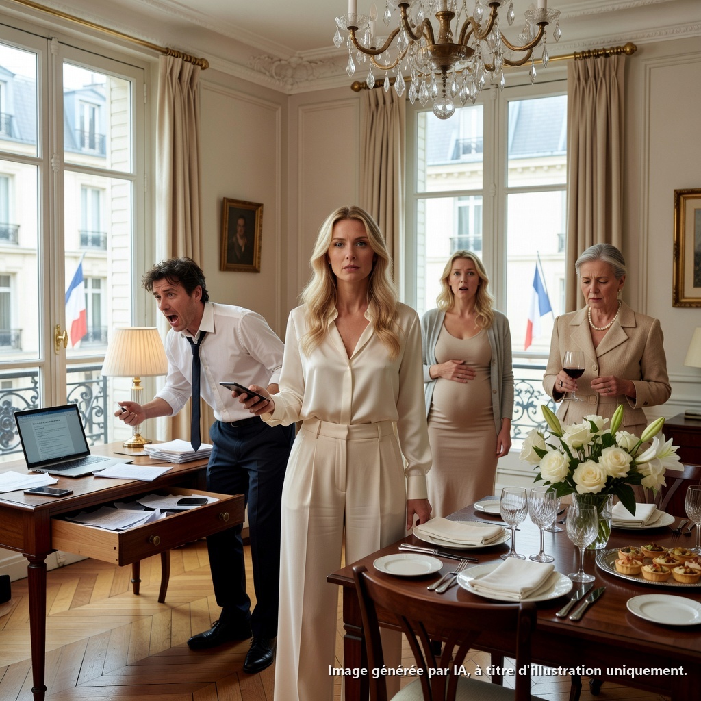 Mon mari PDG a ramené une étudiante enceinte à la maison. Je lui ai servi le dîner. À l’aube, il fouillait la maison comme un fou…