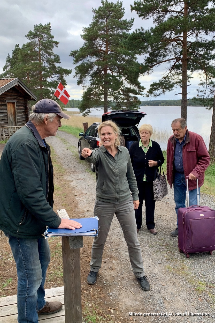 Jeg havde været pensioneret i knap to dage, da min svigerdatter kaldte min nyindkøbte søhytte “den perfekte løsning” til hendes forældres sommerplaner.