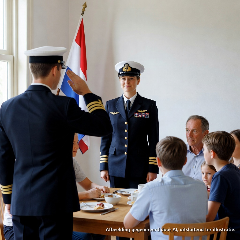 Papa sms’te: “Durf alsjeblieft niet dat belachelijke kostuum te dragen.” Mijn broer lachte: “Het is maar een Halloween-outfit.” Ik liep binnen met vier sterren op mijn schouders. De commandant riep: “Admiraal aan dek.” Papa’s gezicht werd wit. Ik ben Clare Morgan, officier bij de Amerikaanse marine. Dit is het verhaal van hoe mijn vader bijna de belangrijkste dag van mijn leven verpestte.