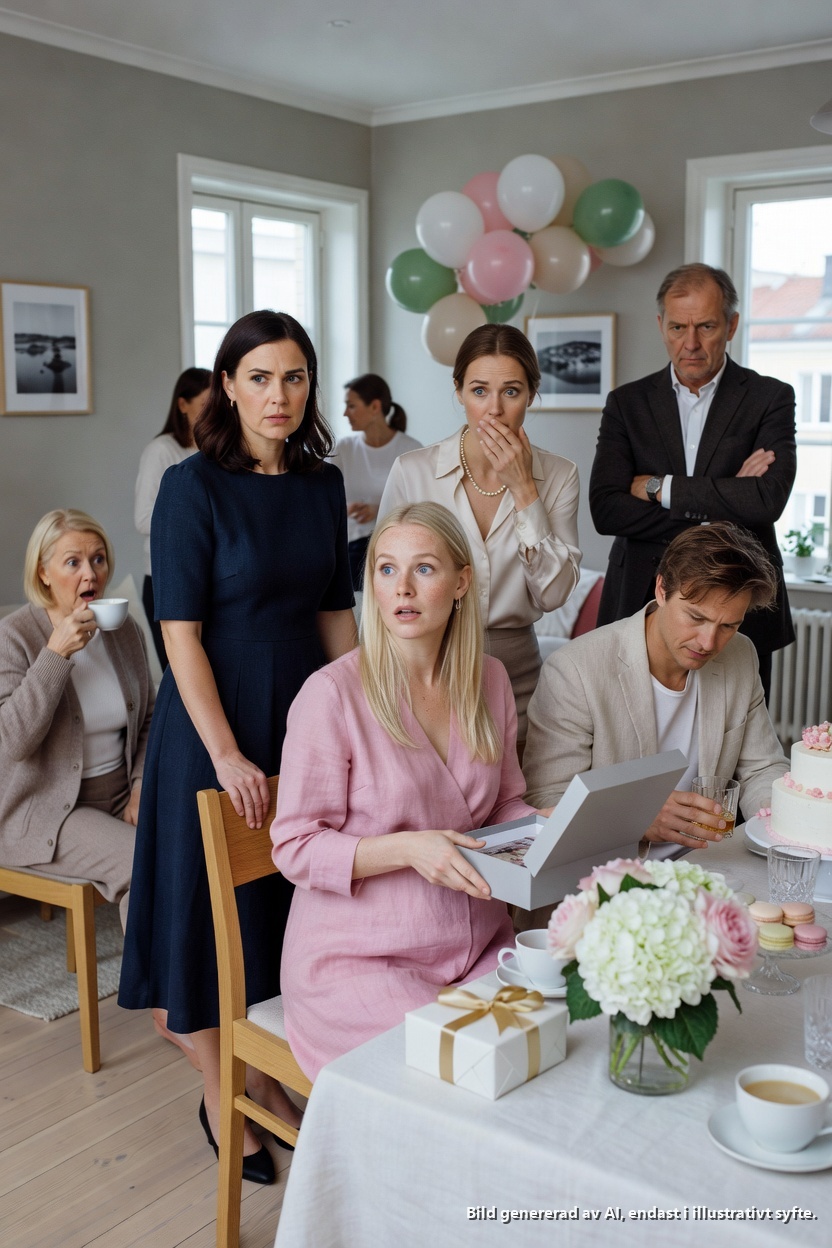 På min syster Lisas babyshower log min mor som om hon hade uppfostrat ett helgon, min far stod stolt bredvid den gyllene dottern de hade skyddat hela mitt liv.