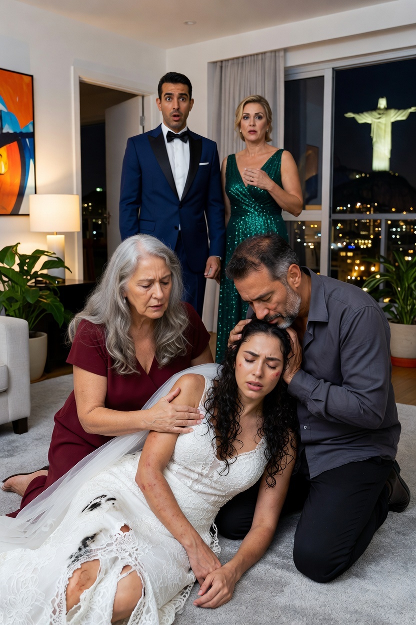 Sa fille est rentrée couverte de sang en pleine nuit de noces… et ce qu’ils ont découvert derrière la belle-mère a glacé toute la famille.
