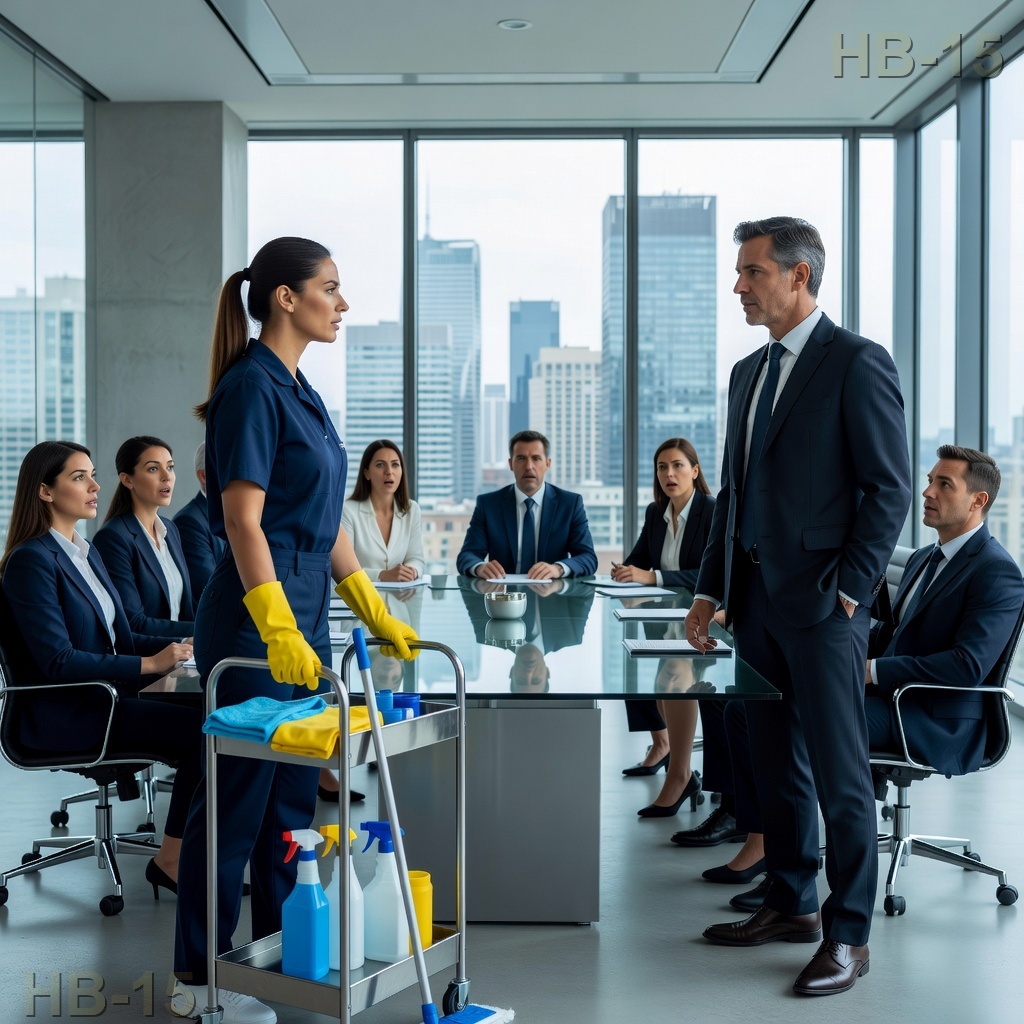 Il milionario aveva trenta minuti per salvare la sua azienda, poi la donna delle pulizie pronunciò una frase che gelò l’intera sala del consiglio.