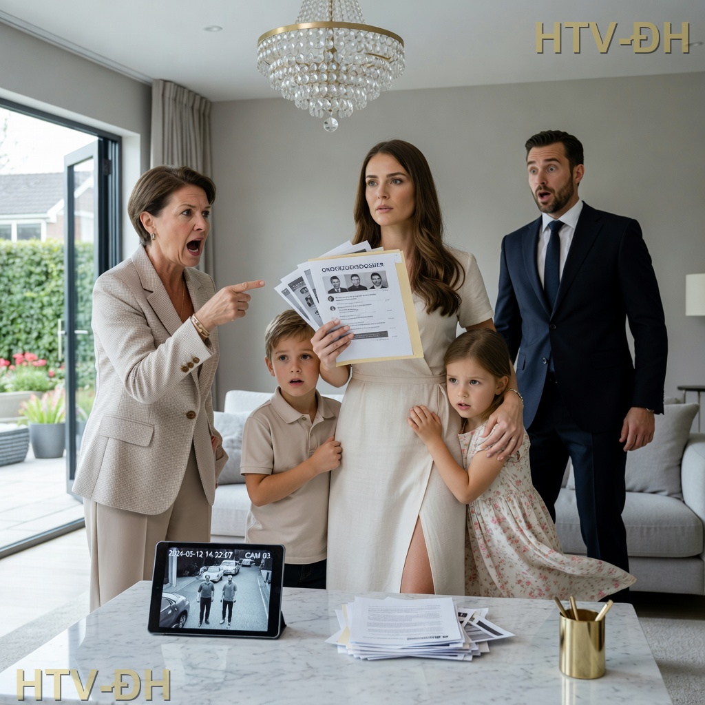My mother-in-law came to see my children without knowing that her son had abandoned us; she called me incompetent in front of everyone, until I showed
