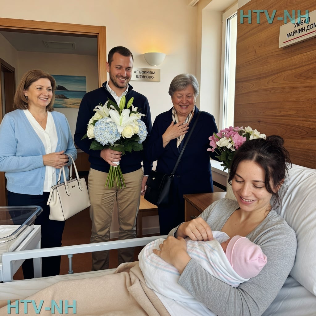 Държах новороденото си в болничното легло, скривайки сметката под едно списание, когато баба ми влезе, погледна износения ми суичър и попита: „Триста хиляди на месец не ти ли стигаха?“ Мислех, че съм разорена — докато този въпрос не разкри брака, в който бях живяла.