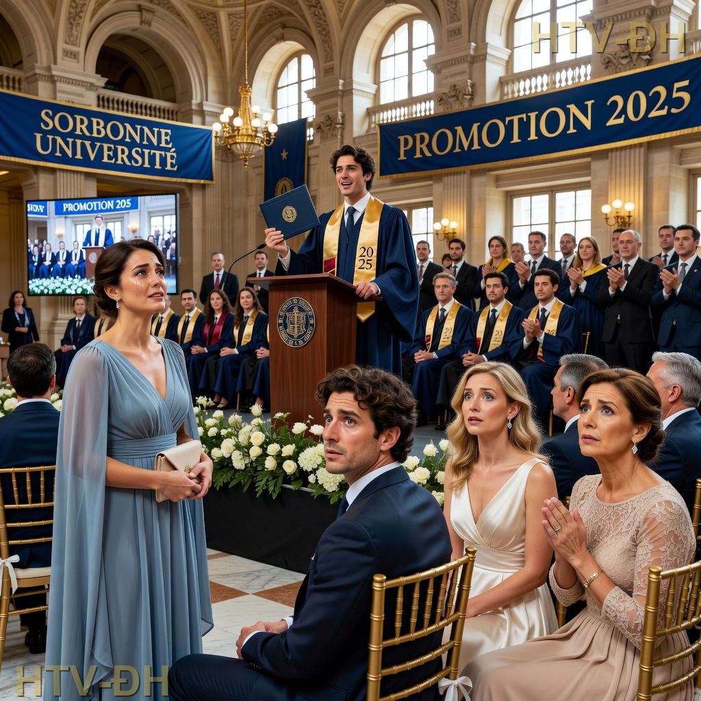 La nueva esposa de mi exmarido me obligó a asistir a la graduación de mi hijo desde el fondo del auditorio… Entonces mi hijo dijo una frase que provocó una ovación general 👏🏻😧😧