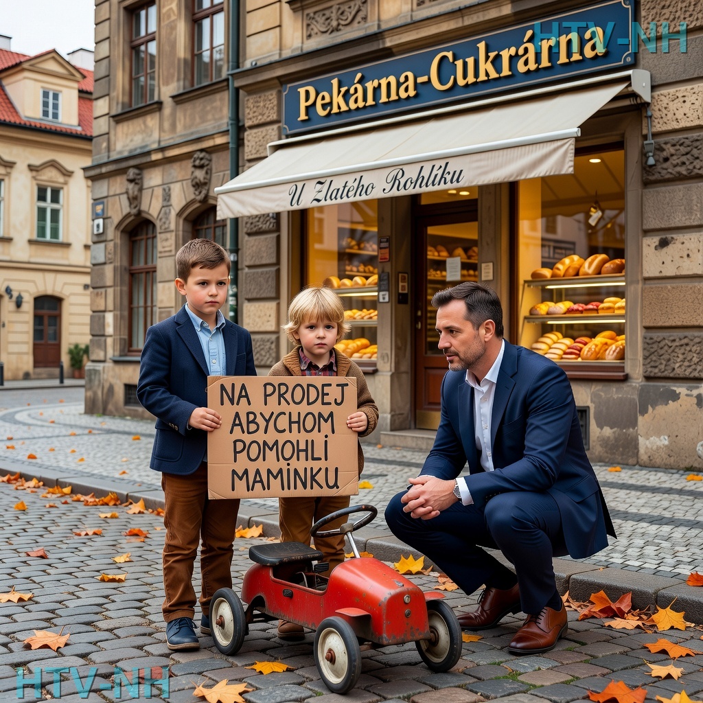 Chlapec prodával jedinou věc, kterou mu jeho zesnulý otec kdy dal.