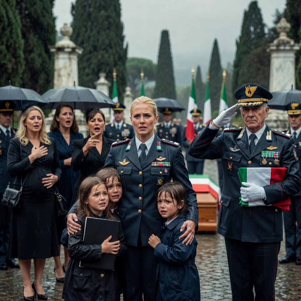 Hanno onorato l’amante del mio ex-marito come sua vedova—poi un generale a quattro stelle le è passato accanto e ha salutato me.