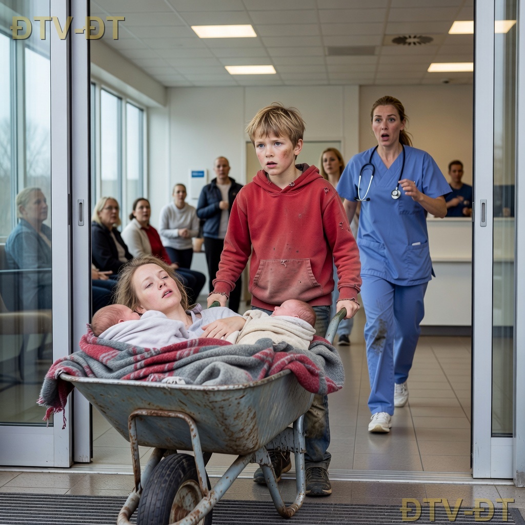“Mamma har sovit i tre dagar.”