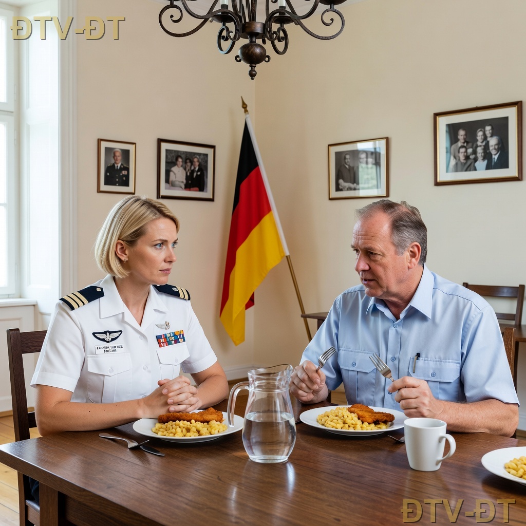 Der Vater meines Verlobten hat mich beim Abendessen herabgewürdigt – er wusste nicht, dass ich über seine Basis herrschte… Ich erinnere mich genau an den Moment, als es im Raum still wurde. Frank Harper, der Vater meines Verlobten, ein pensionierter Marine-Gunnery Sergeant mit 40 Jahren Stolz in seiner Stimme, erklärte mir gerade, wie das Marine Corps wirklich funktioniert. Er hatte einen Ellbogen auf dem Esstisch, seine Gabel ruhte auf einem halb gegessenen Stück Brathähnchen, und er sprach langsam, so wie Menschen es tun, wenn sie denken, dass ihr Gegenüber es einfach nicht versteht.