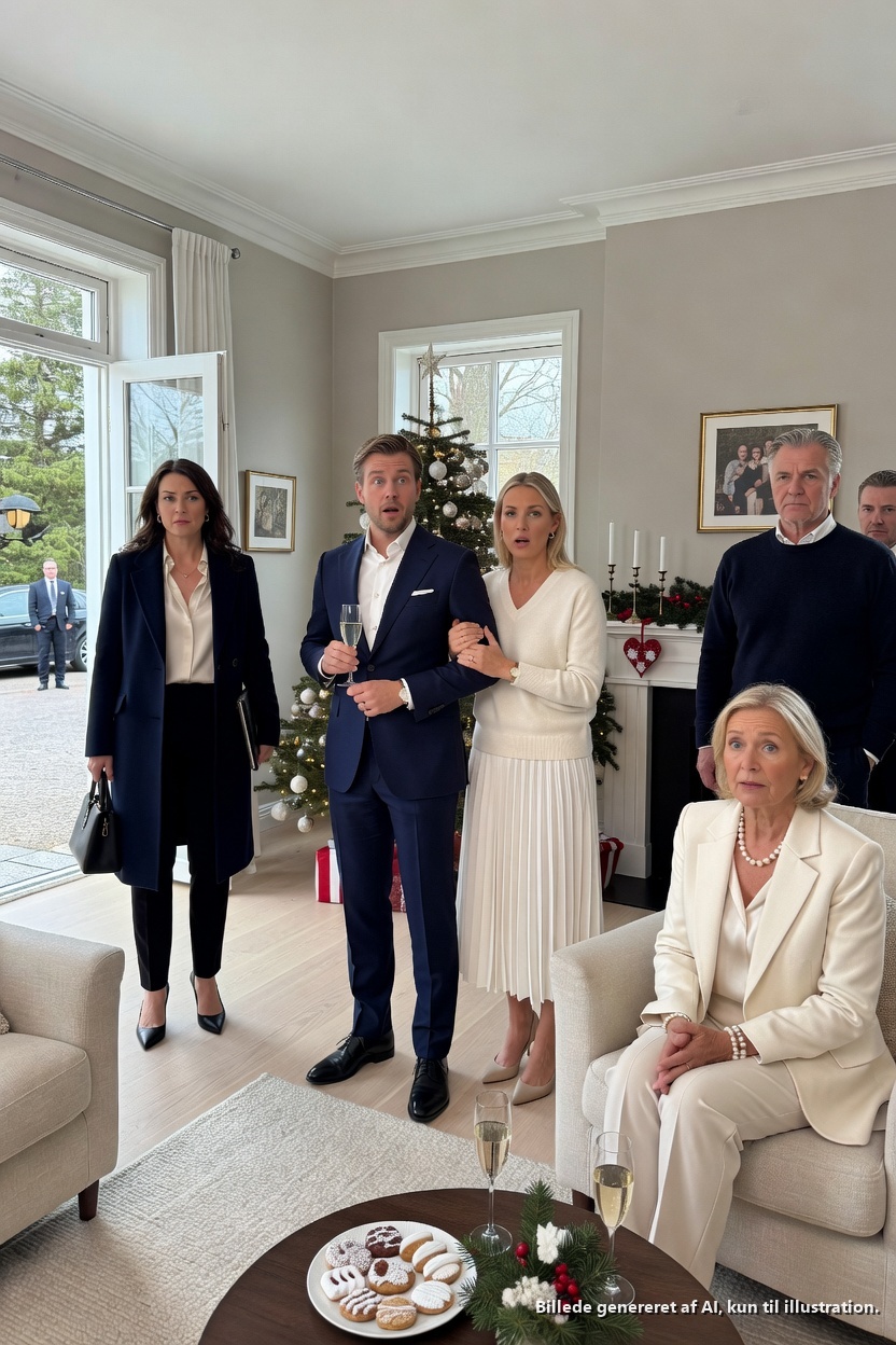 “Kom ikke, du vil gøre os til grin,” sagde mor til jul—24 timer senere gik min søsters “overklasse”-kæreste ind i deres stue.