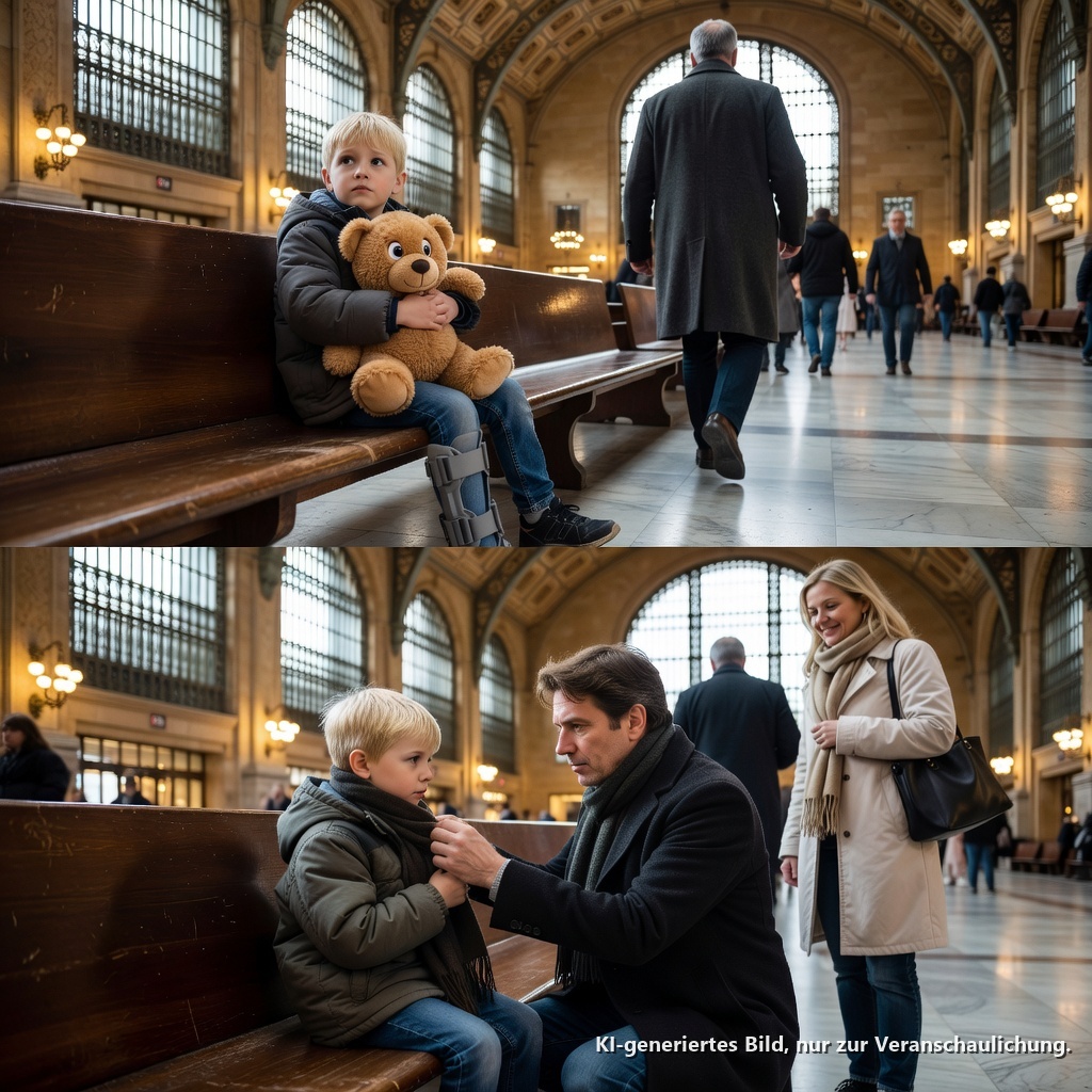 Millionärsvater setzt seinen behinderten Sohn an der Bushaltestelle des Grand Central ab – und der Mann, den alle fürchteten, der sich weigerte, wegzugehen … Was ein Milliardär der Mafia dann tat, nachdem er ihn fand, wird dich schockieren.