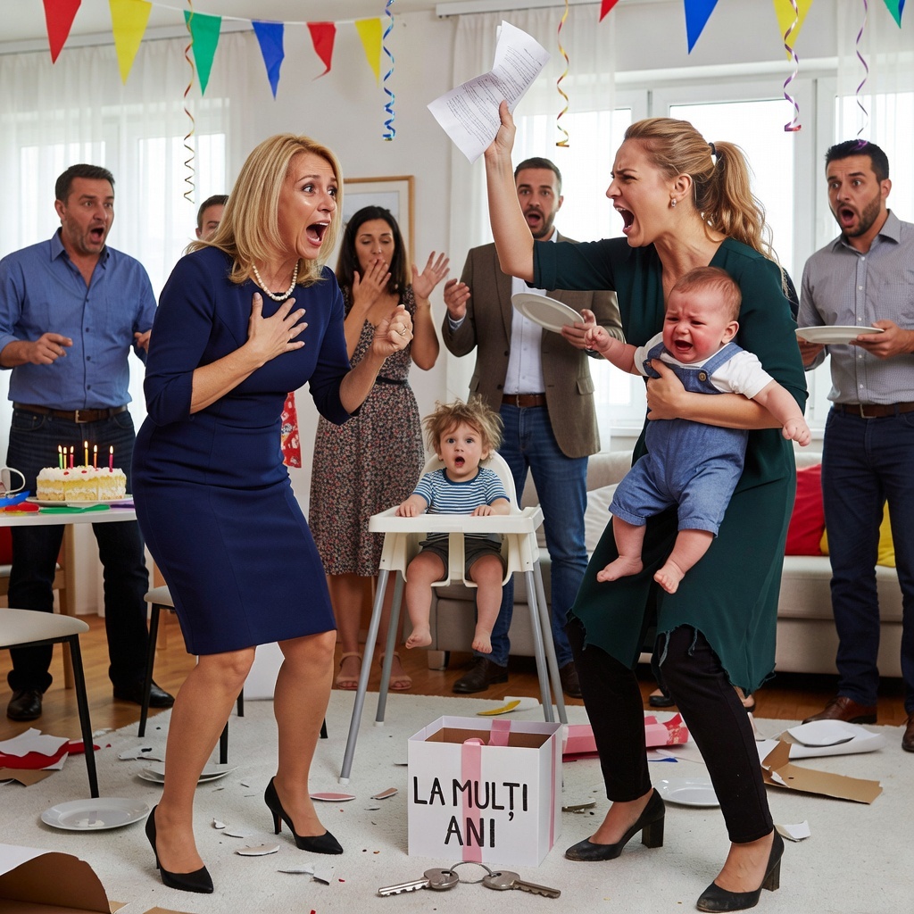 La prima aniversare a nepotului meu, sora mea a susținut că fiul ei este copilul răposatului meu soț și a cerut jumătate din casa mea de 800.000 de dolari — chiar a fluturat testamentul lui, iar eu aproape am râs pentru că soțul meu…