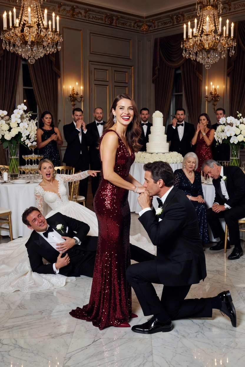 Au mariage de ma sœur, la mariée s’est penchée au-dessus de mon couvert vide et a ri : « Gâcher de la bonne nourriture pour toi ? C’est mignon. » Mes parents ont regardé et m’ont calmement dit que je devrais juste partir.