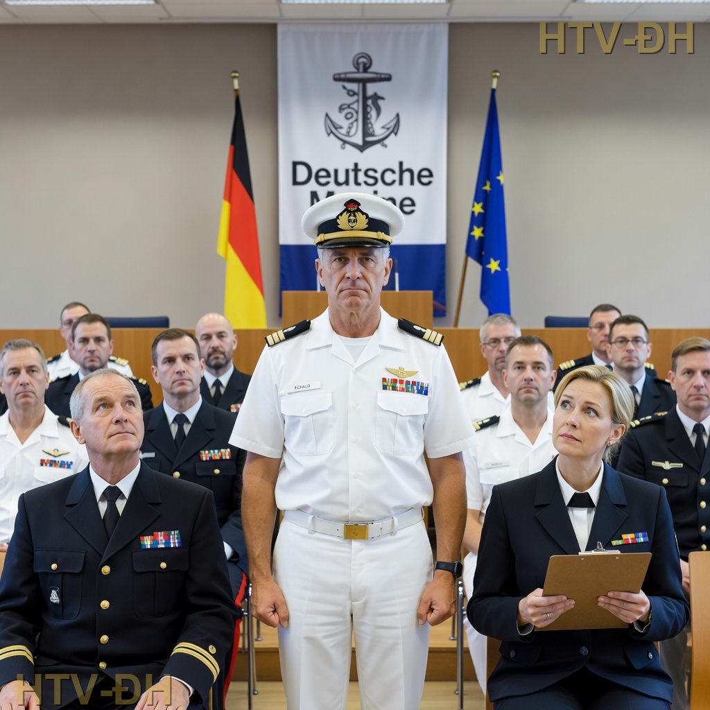 Ein Drei-Sterne-Admiral weigerte sich, sich bei einer Marine-Verabschiedungszeremonie zu setzen, bis sie die alte Cafeteria-Mitarbeiterin fanden, die alle ignorierten.