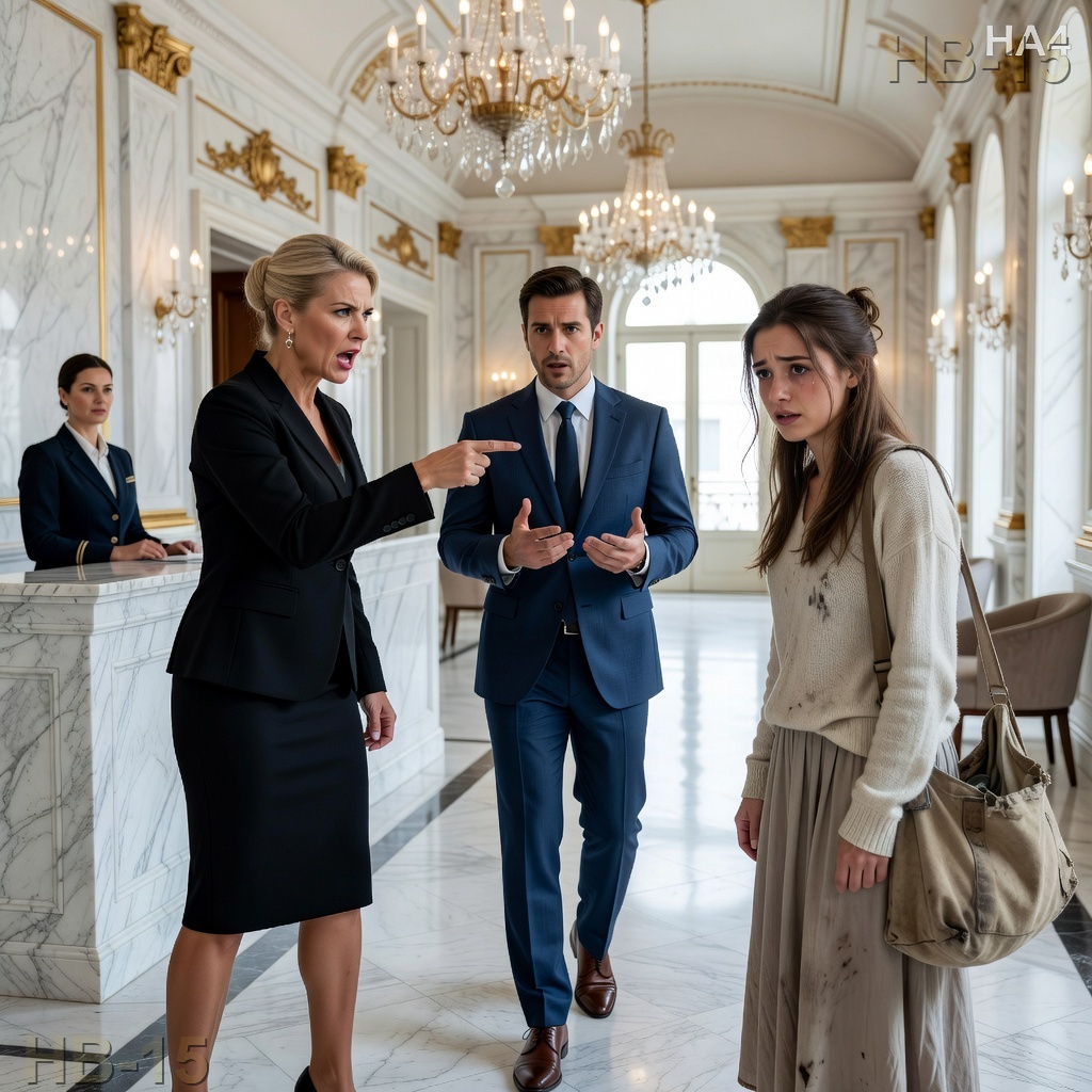 Il direttore dell’hotel urlò: “Le ragazze povere non alloggiano qui”, senza sapere che il proprietario milionario amava la donna che aveva cacciato fuori.